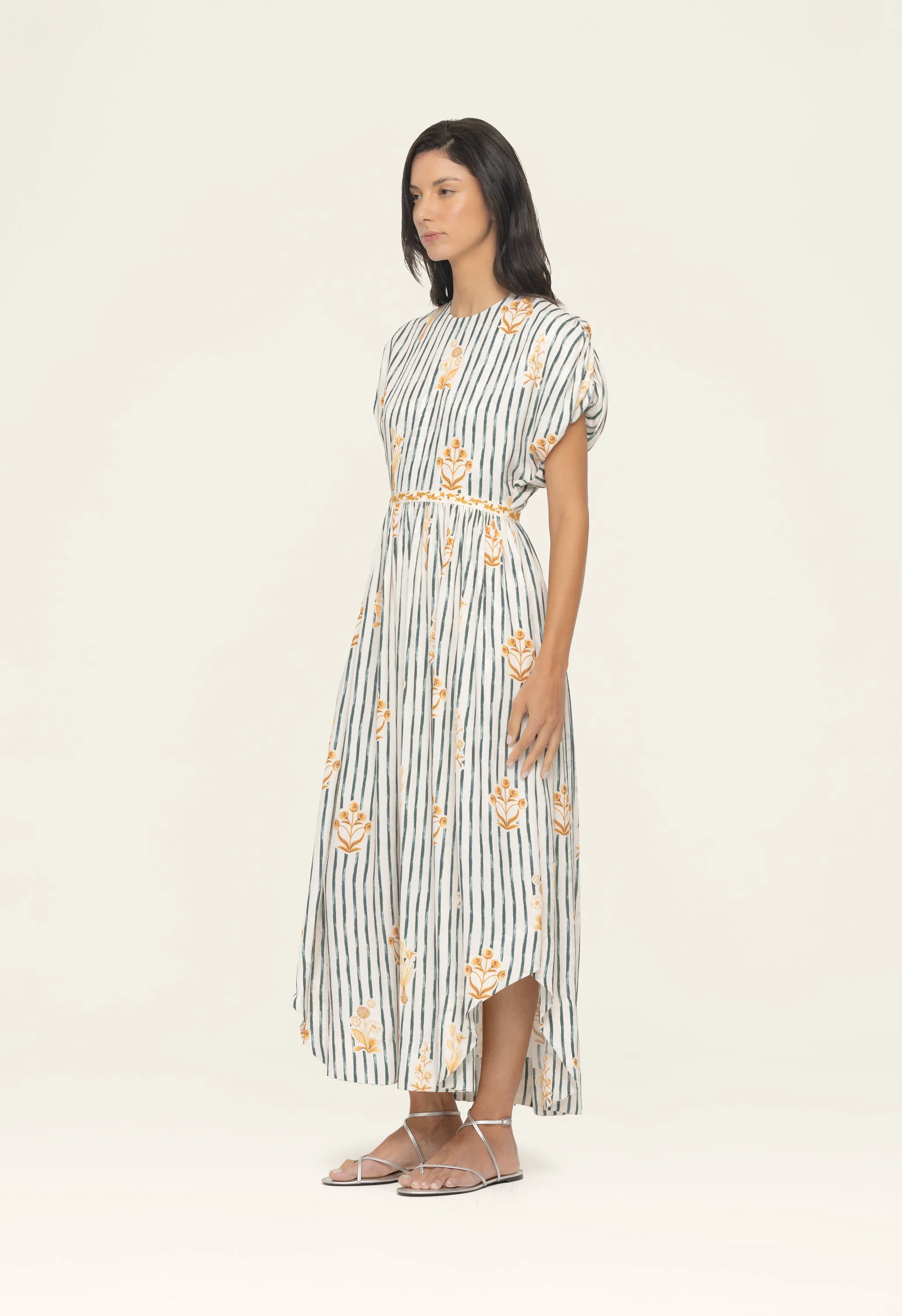 Aire Herbario Maxi Dress sold by AGUA by Agua Bendita product image thumbnail 3
