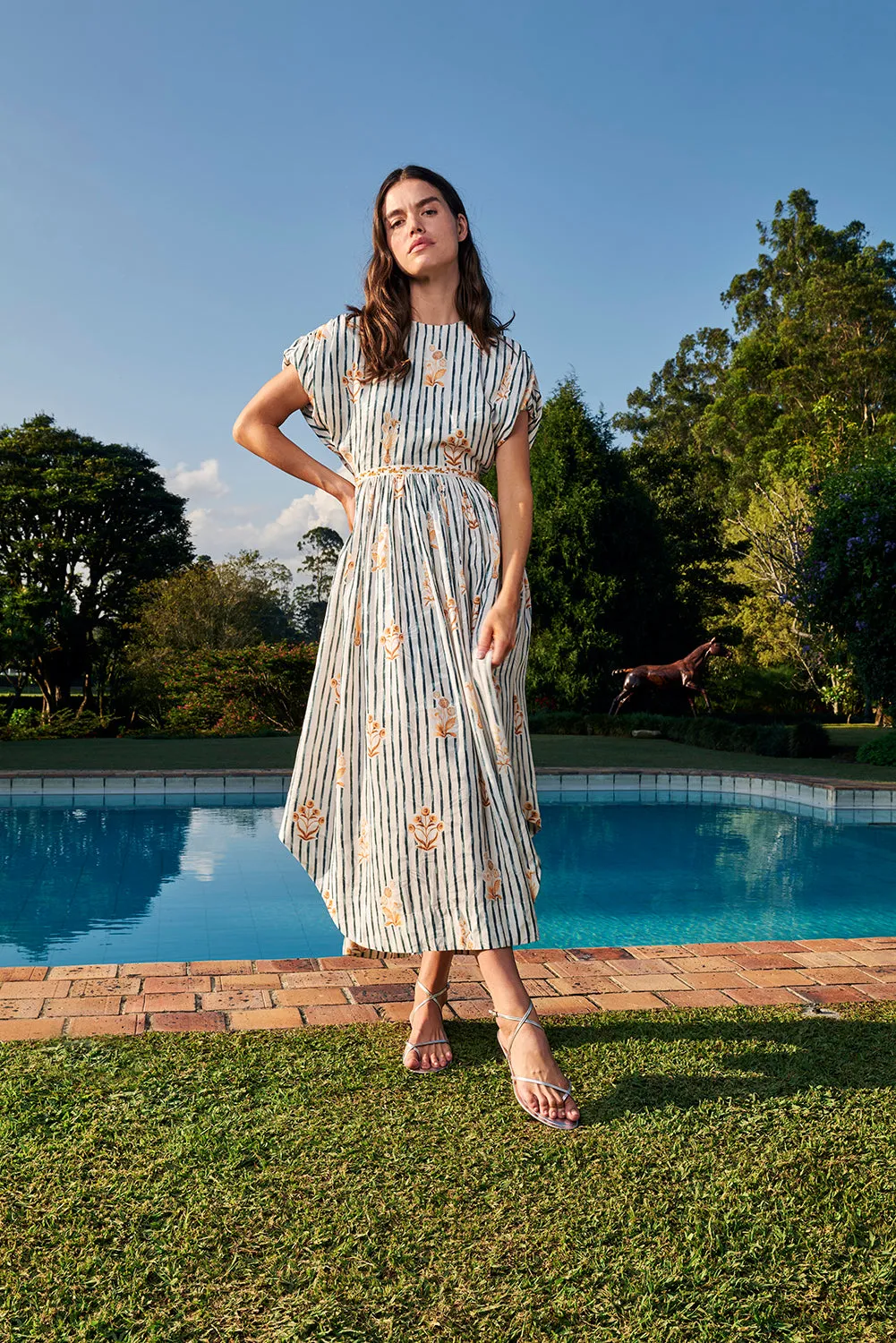 Aire Herbario Maxi Dress sold by AGUA by Agua Bendita product image thumbnail 2
