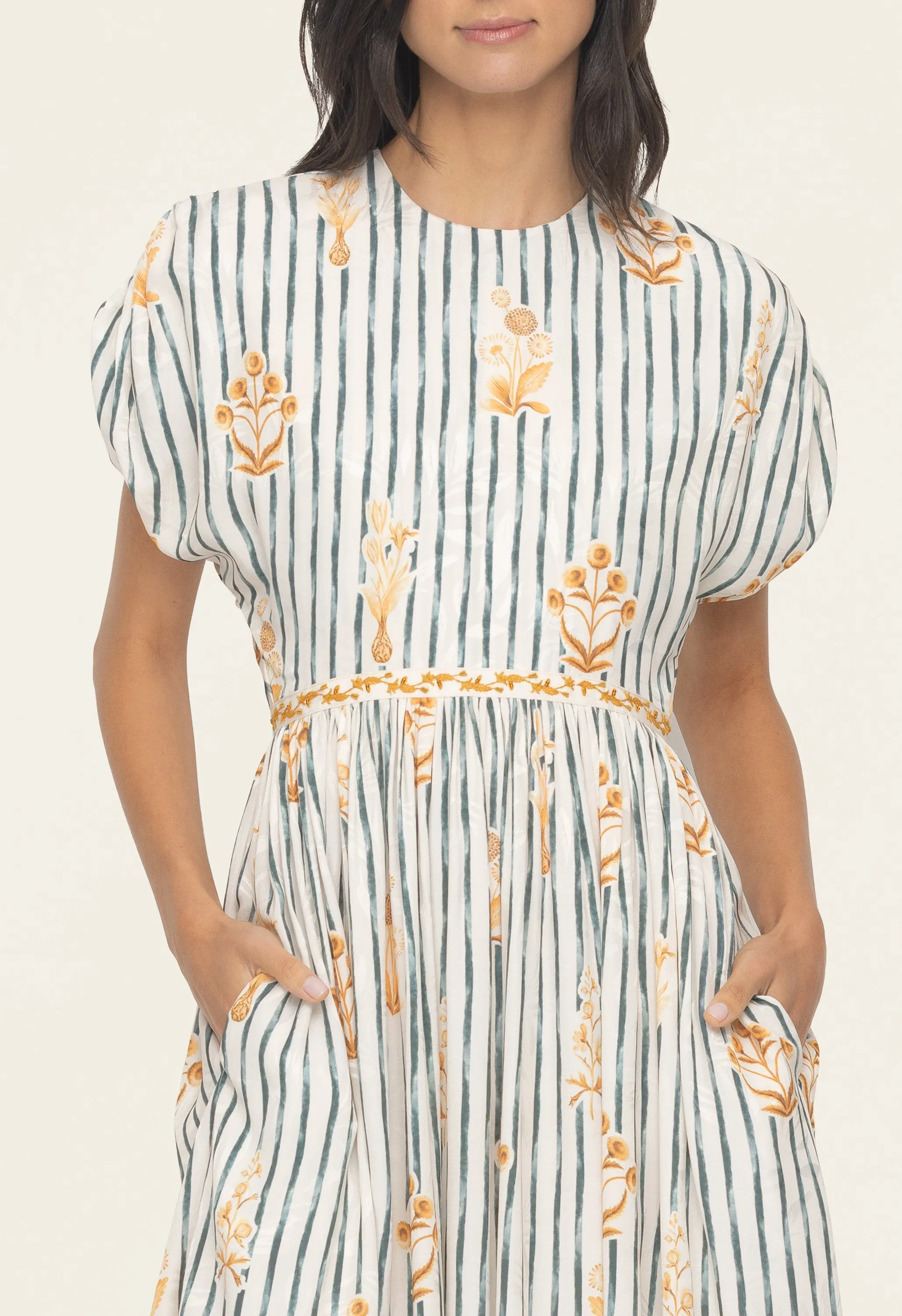 Aire Herbario Maxi Dress sold by AGUA by Agua Bendita product image thumbnail 5