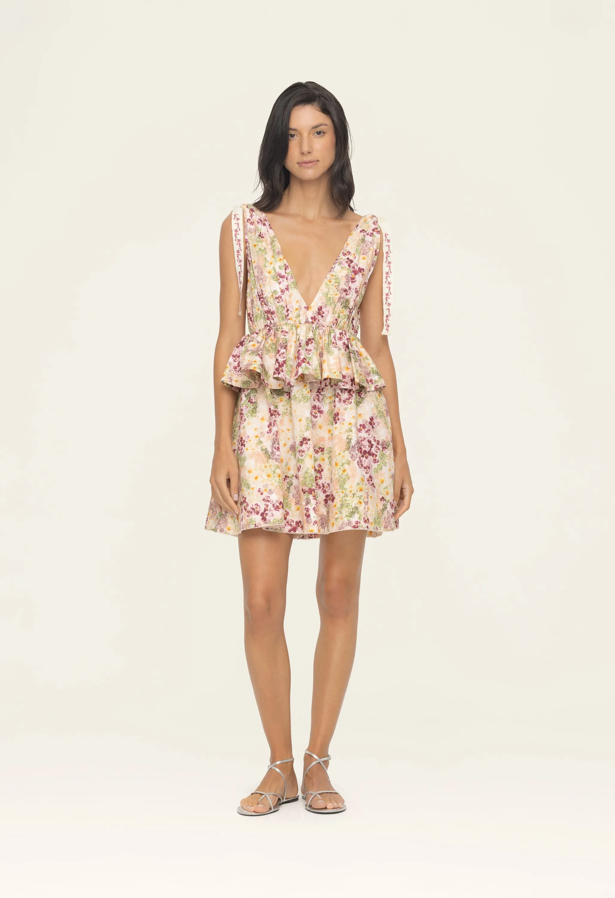 Infinito Florecer Mini Dress sold by AGUA by Agua Bendita