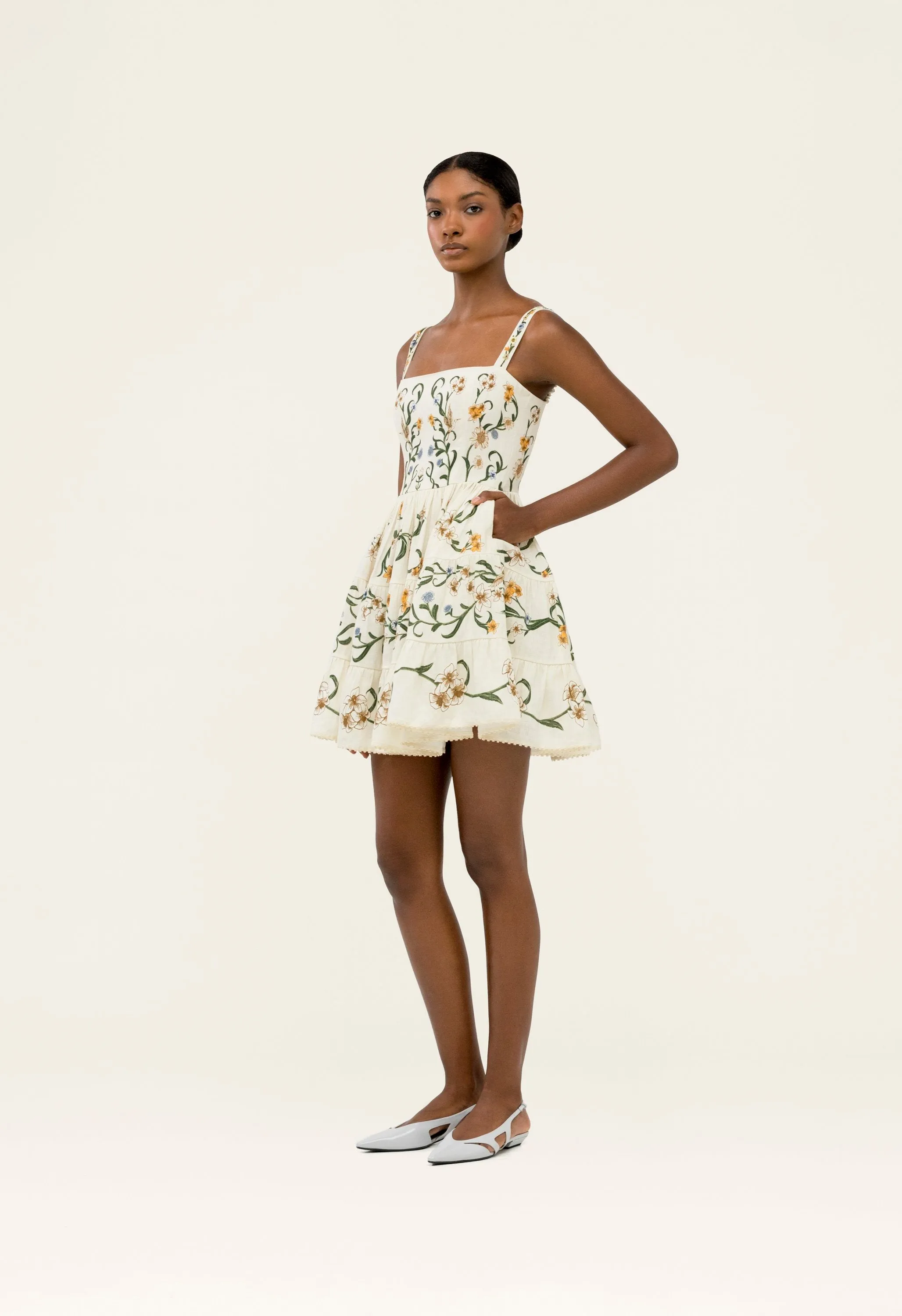 Lima Laguna Mini Dress sold by AGUA by Agua Bendita product image thumbnail 3