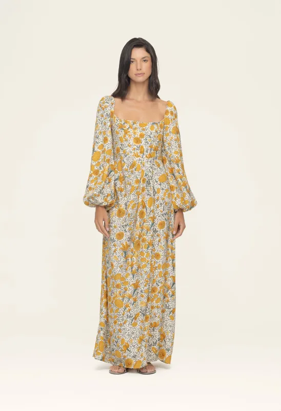 Vida Capullo Maxi Dress made by AGUA by Agua Bendita