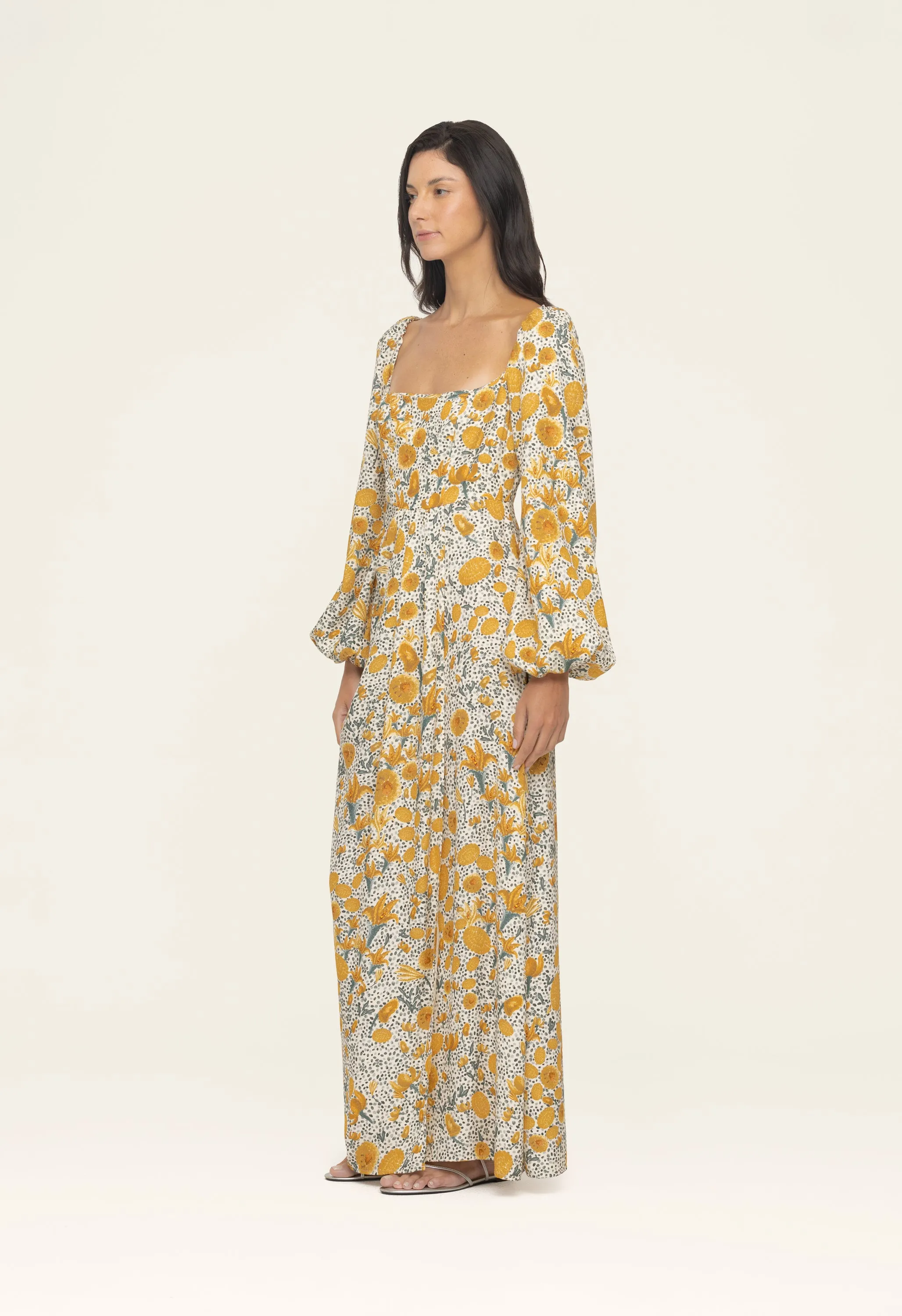 Vida Capullo Maxi Dress sold by AGUA by Agua Bendita product image thumbnail 3