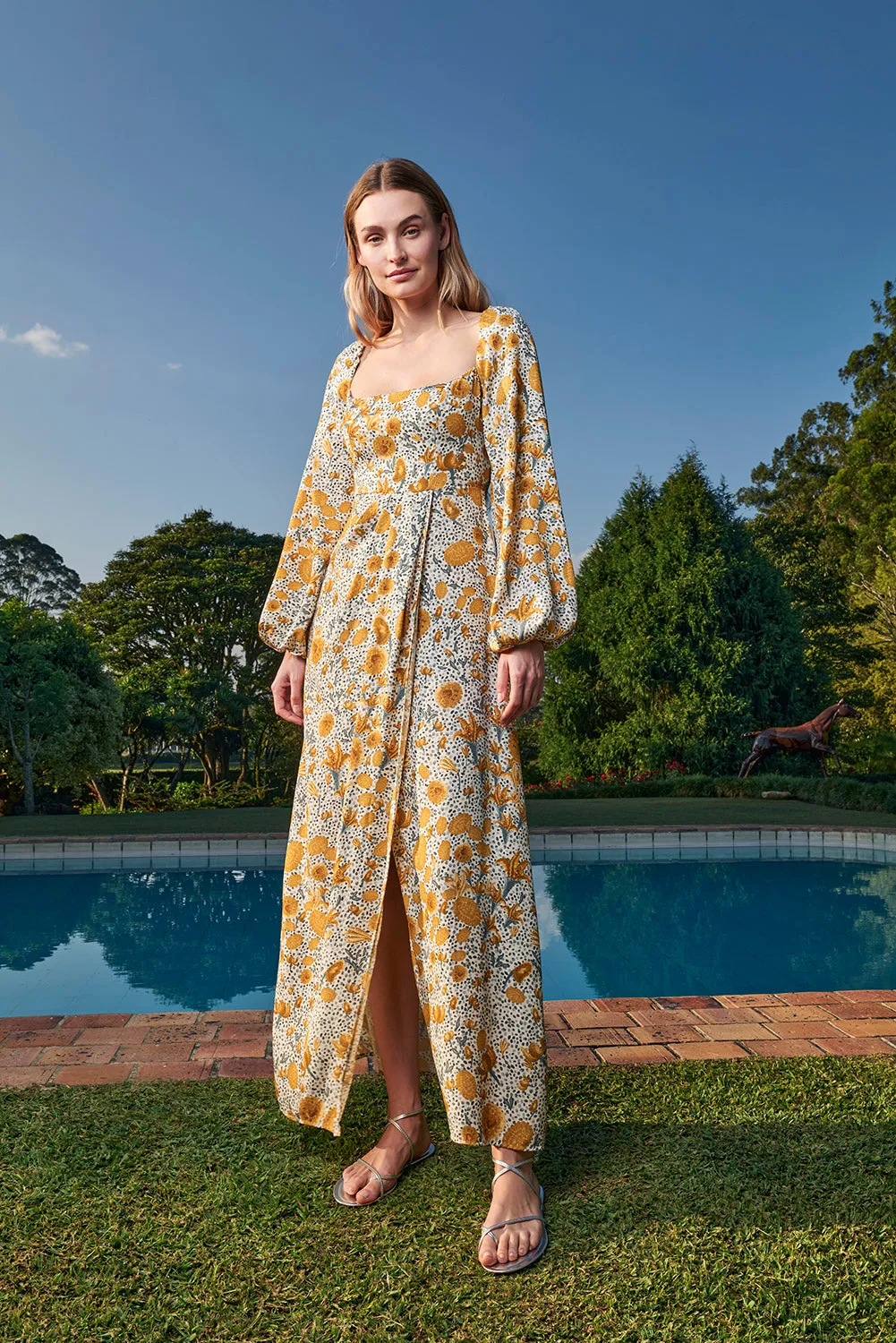 Vida Capullo Maxi Dress sold by AGUA by Agua Bendita product image thumbnail 2