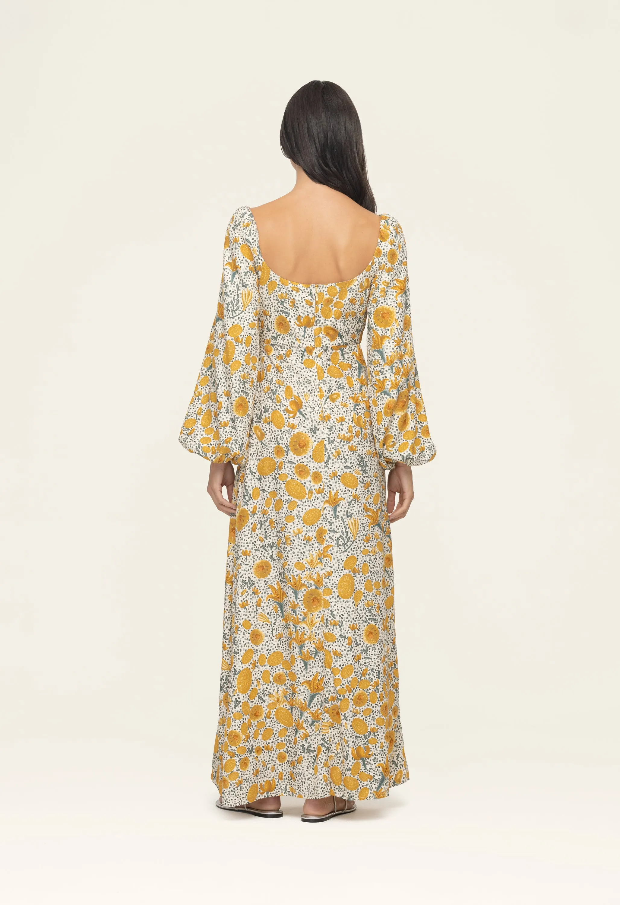 Vida Capullo Maxi Dress sold by AGUA by Agua Bendita product image thumbnail 4