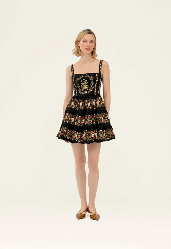 Lima Paramo Mini Dress made by AGUA by Agua Bendita