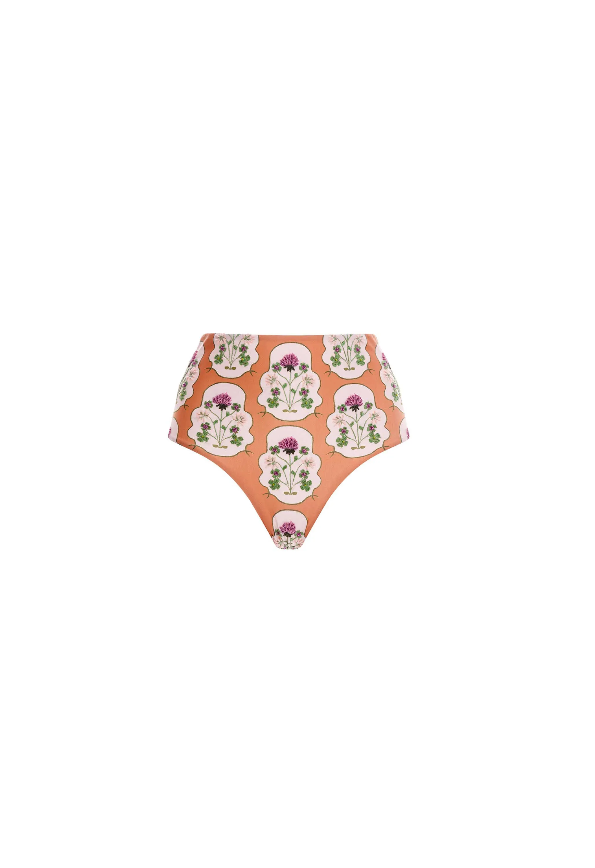 Magenta Trebol Bikini Bottom sold by AGUA by Agua Bendita product image thumbnail 4