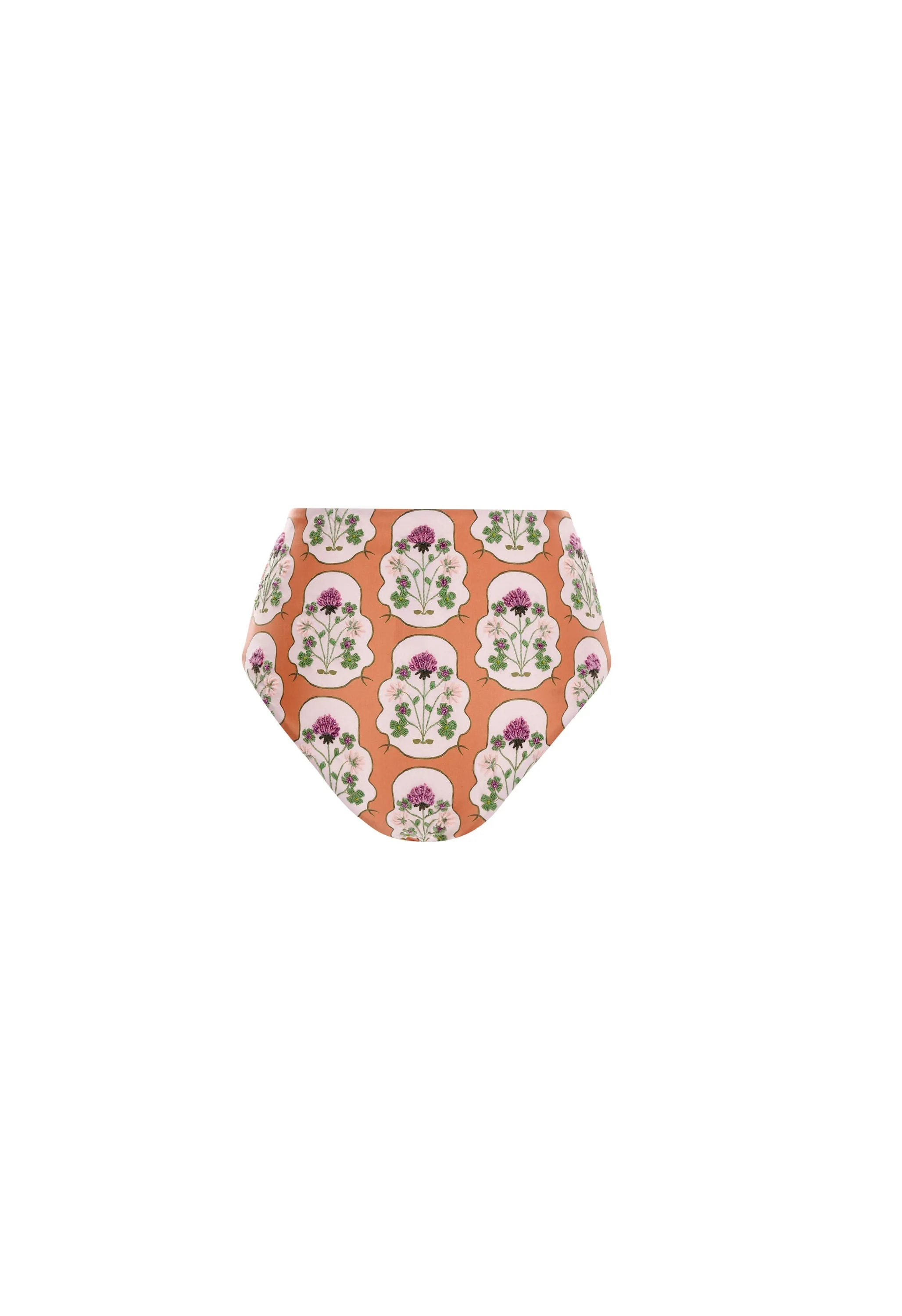 Magenta Trebol Bikini Bottom sold by AGUA by Agua Bendita product image thumbnail 5