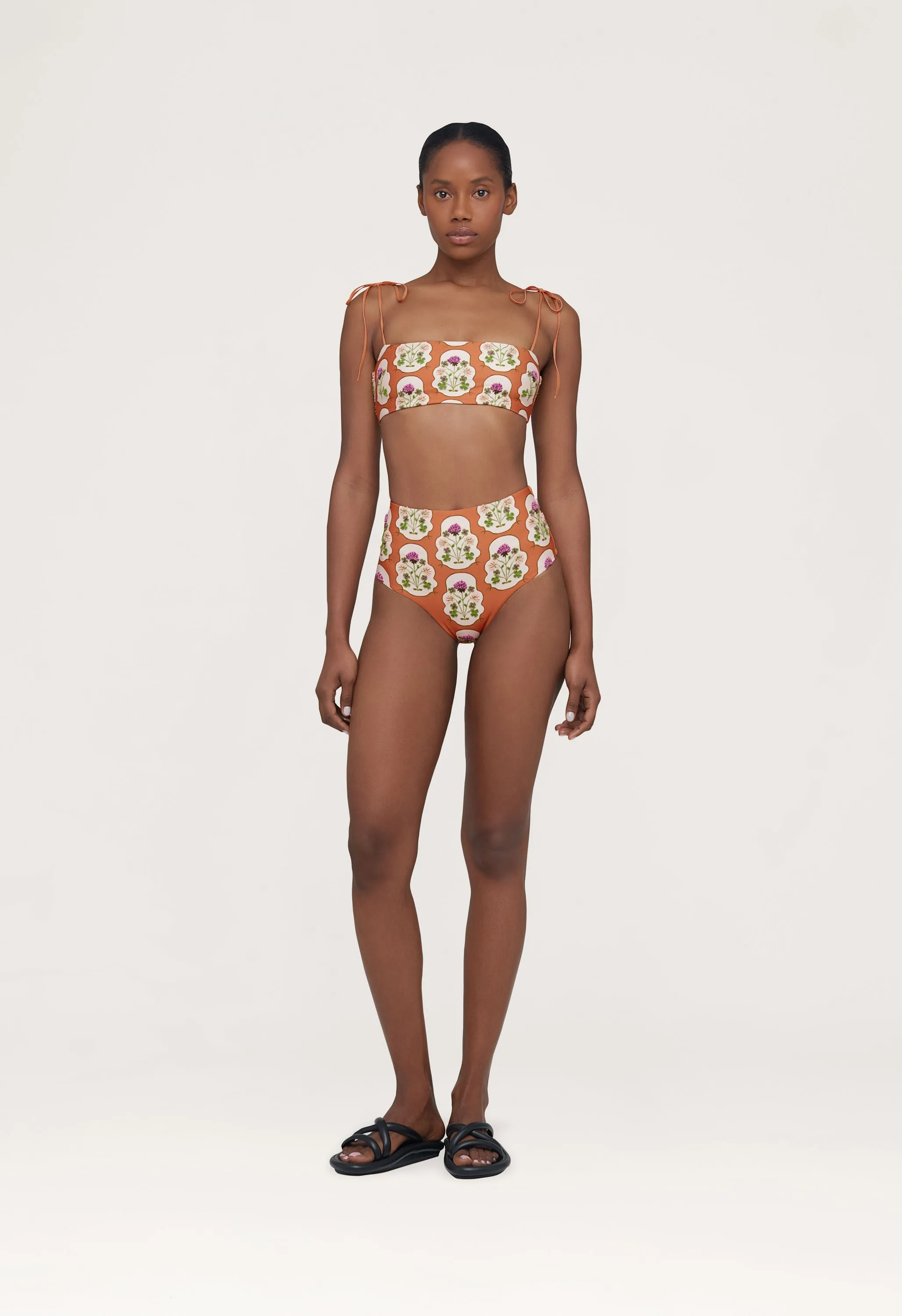 Primavera Trebol Bikini Top sold by AGUA by Agua Bendita