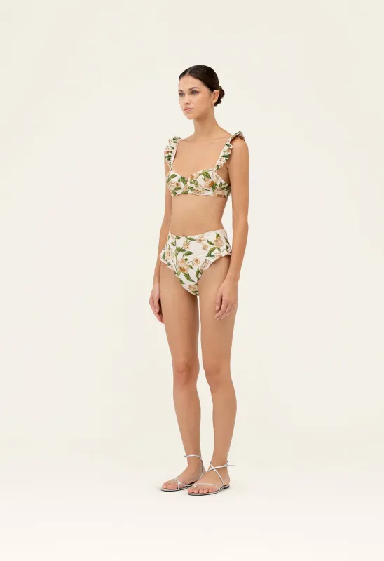 Jengibre Orquidea Bikini bottom made by AGUA by Agua Bendita