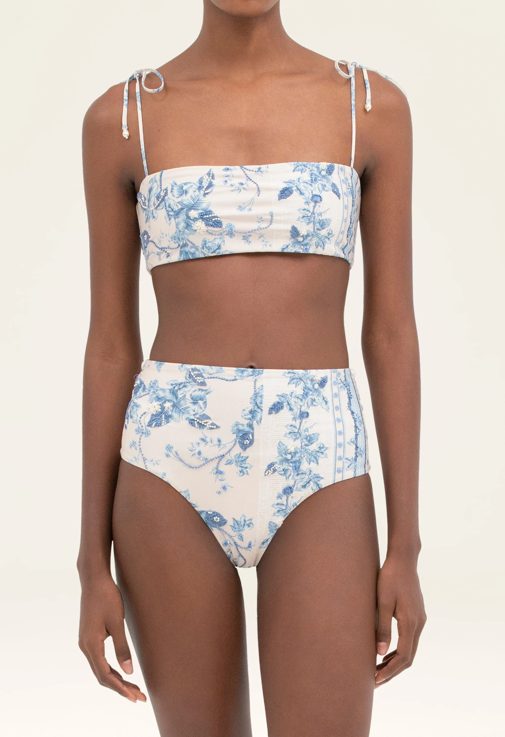 Primavera Bougainvillea Bikini Top sold by AGUA by Agua Bendita product image thumbnail 5
