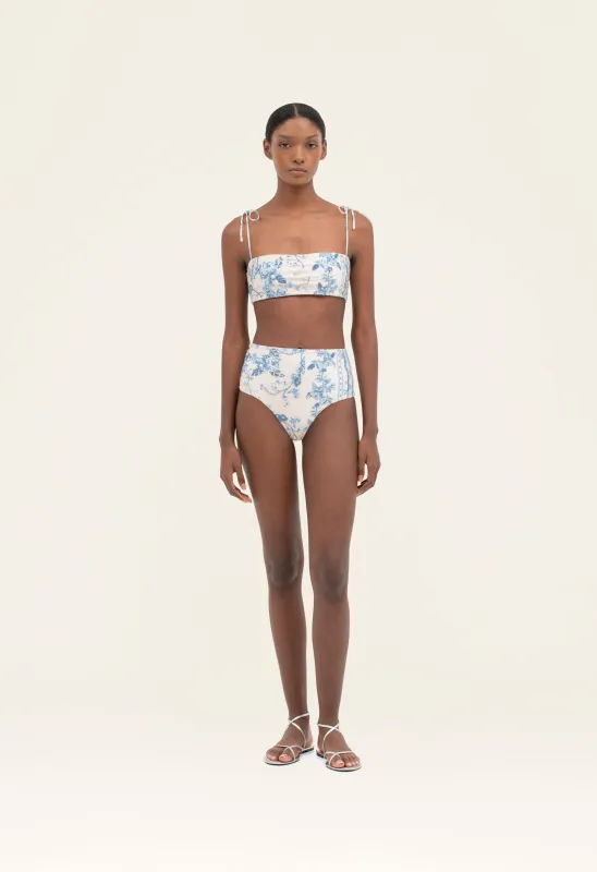 Primavera Bougainvillea Bikini Top made by AGUA by Agua Bendita
