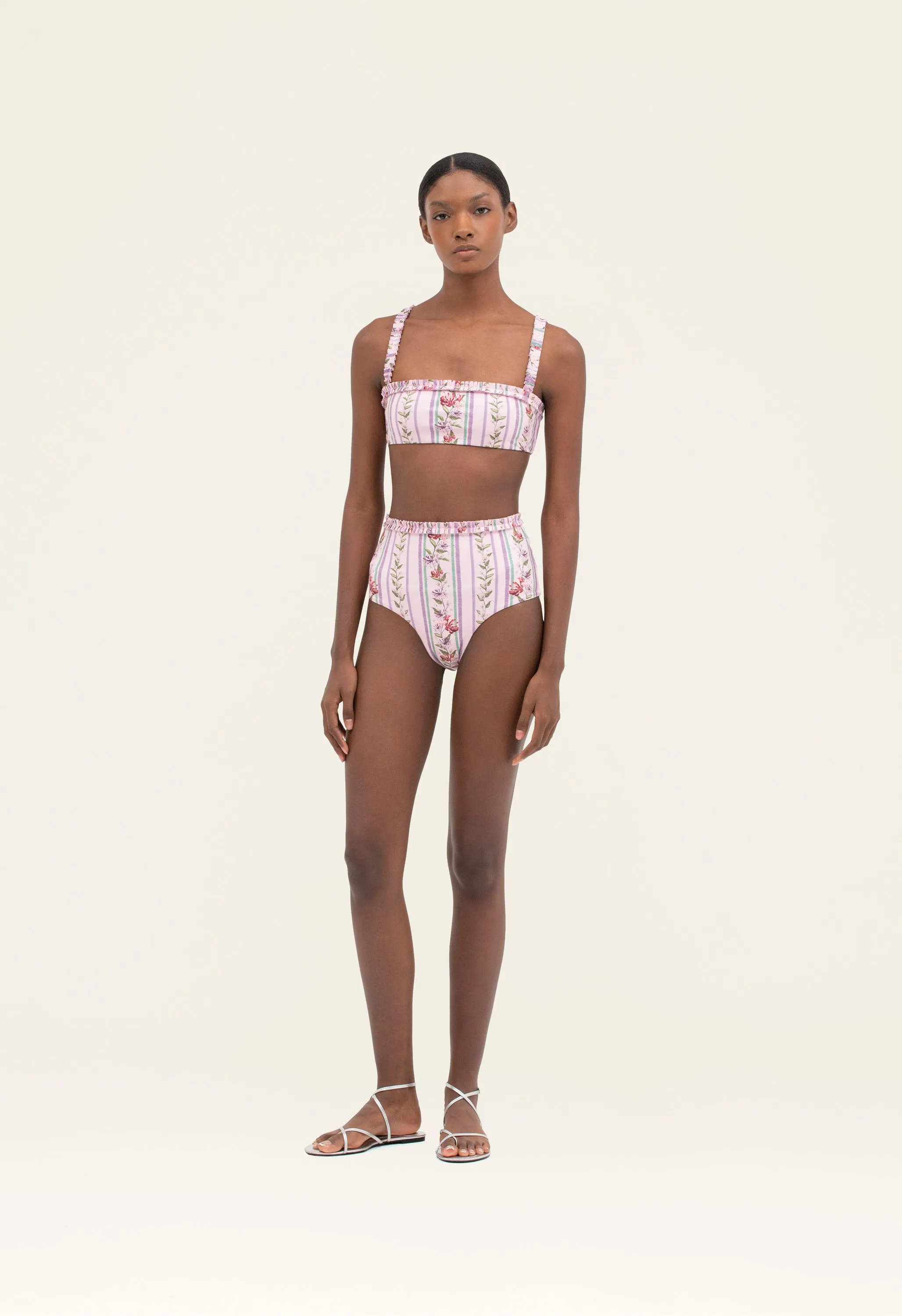 Nopal Honeysuckle Bikini Bottom sold by AGUA by Agua Bendita product image thumbnail 2