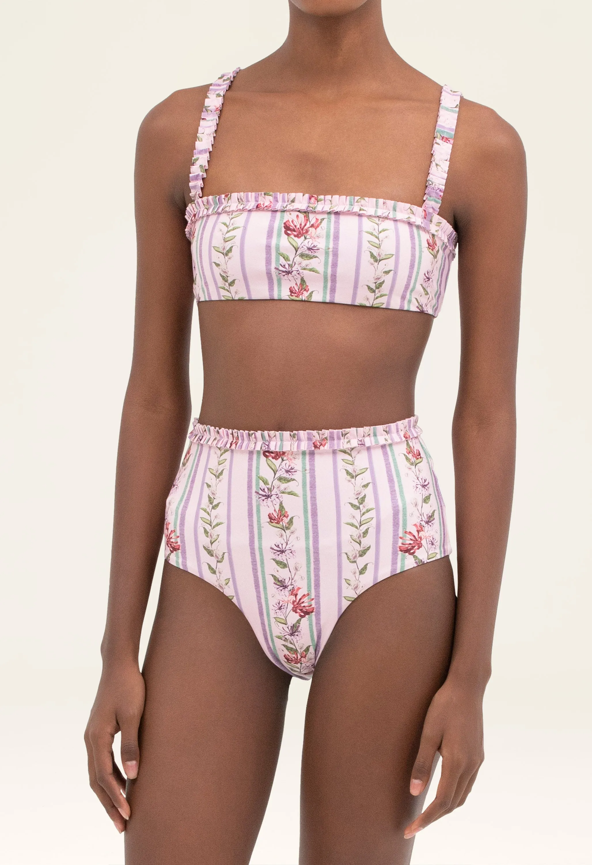 Nopal Honeysuckle Bikini Bottom sold by AGUA by Agua Bendita product image thumbnail 4