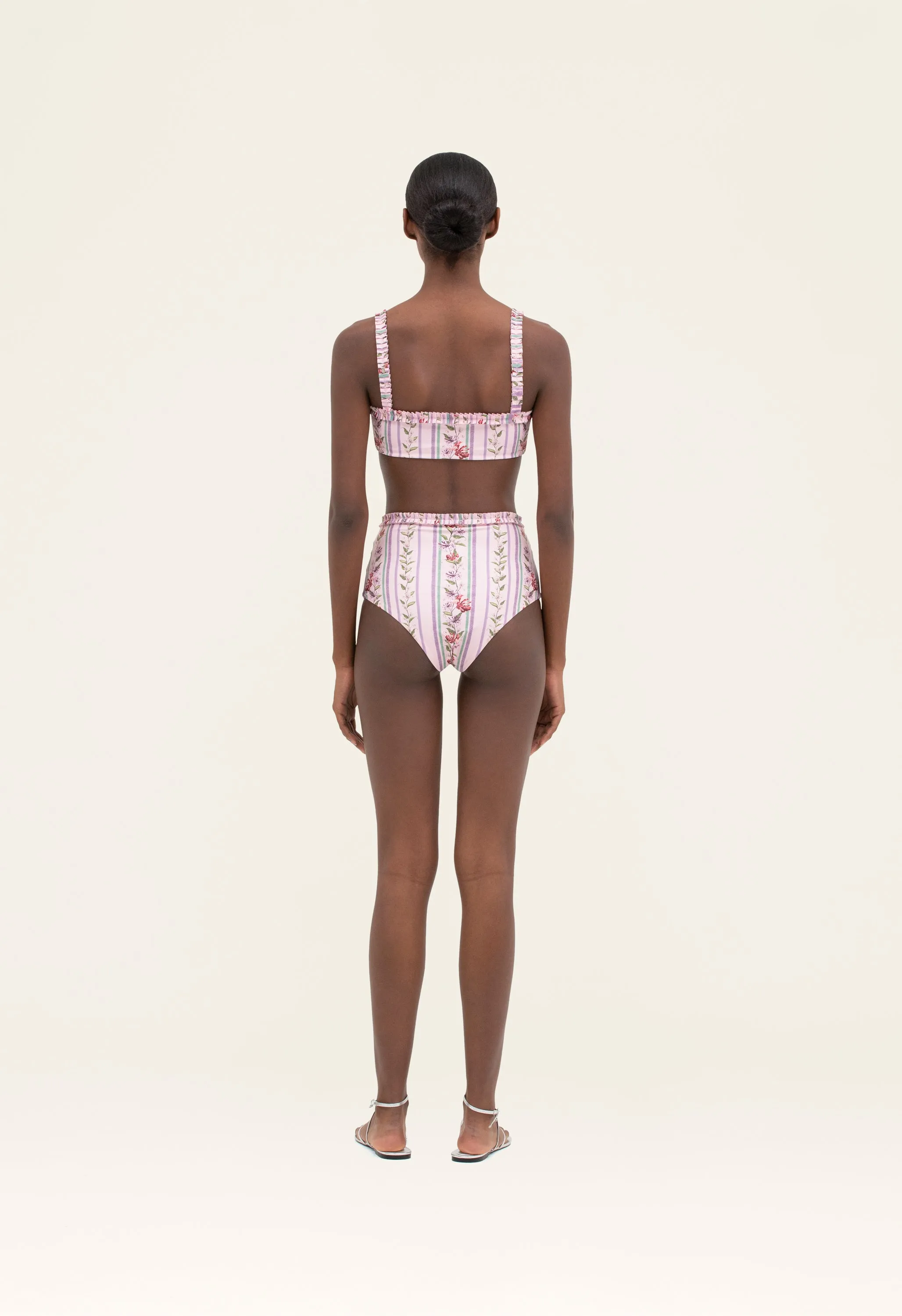 Nopal Honeysuckle Bikini Bottom sold by AGUA by Agua Bendita product image thumbnail 3