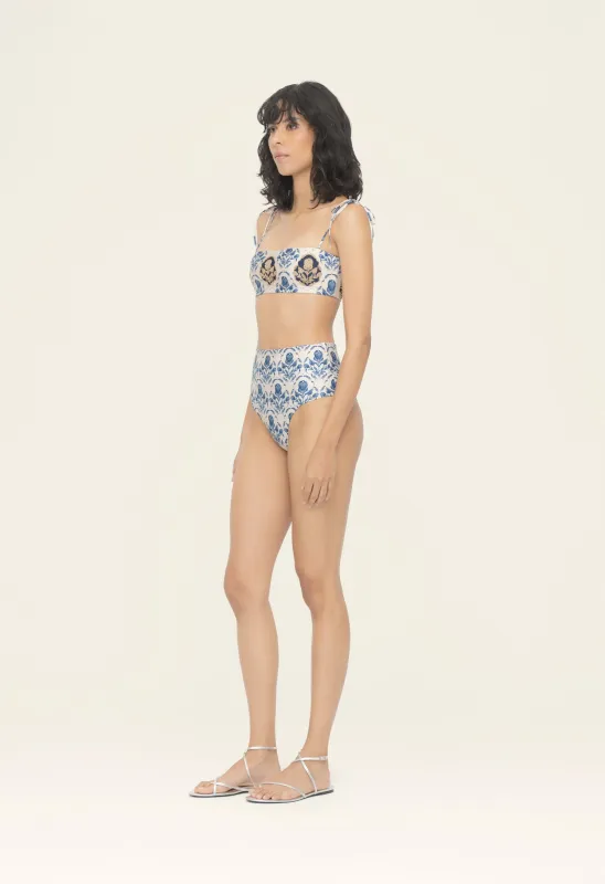 Magenta Relato Bikini Bottom made by AGUA by Agua Bendita