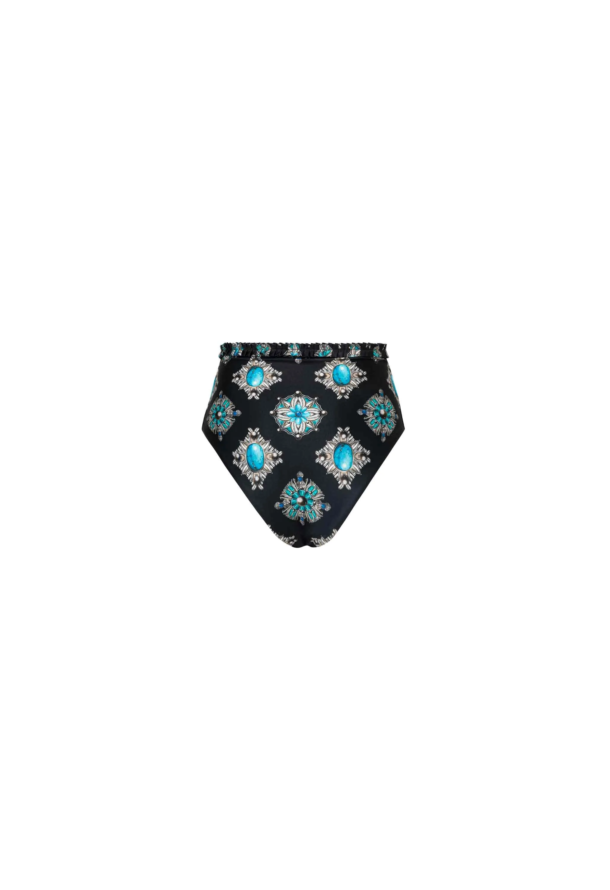 Nopal Platero Bikini Bottom sold by AGUA by Agua Bendita product image thumbnail 3