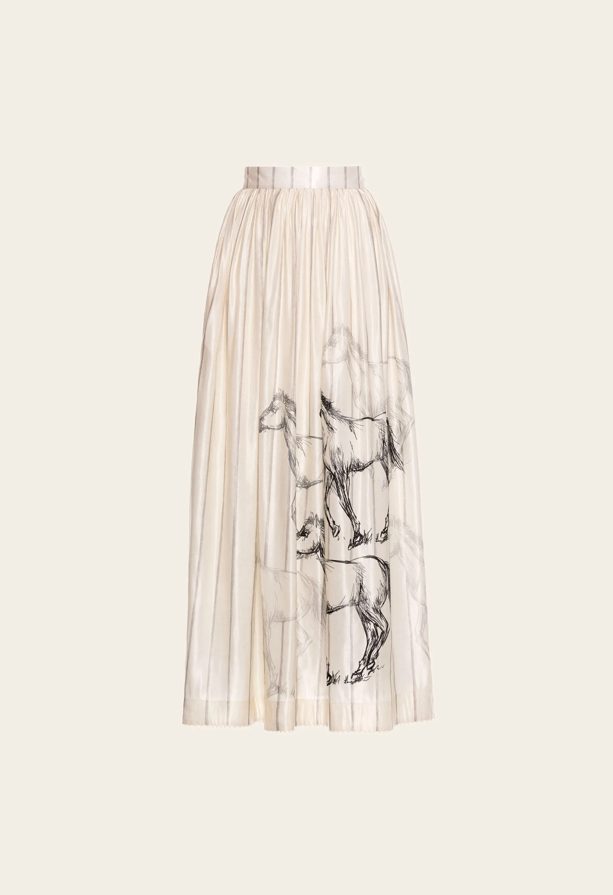 Tangelo Arena Maxi Skirt sold by AGUA by Agua Bendita
