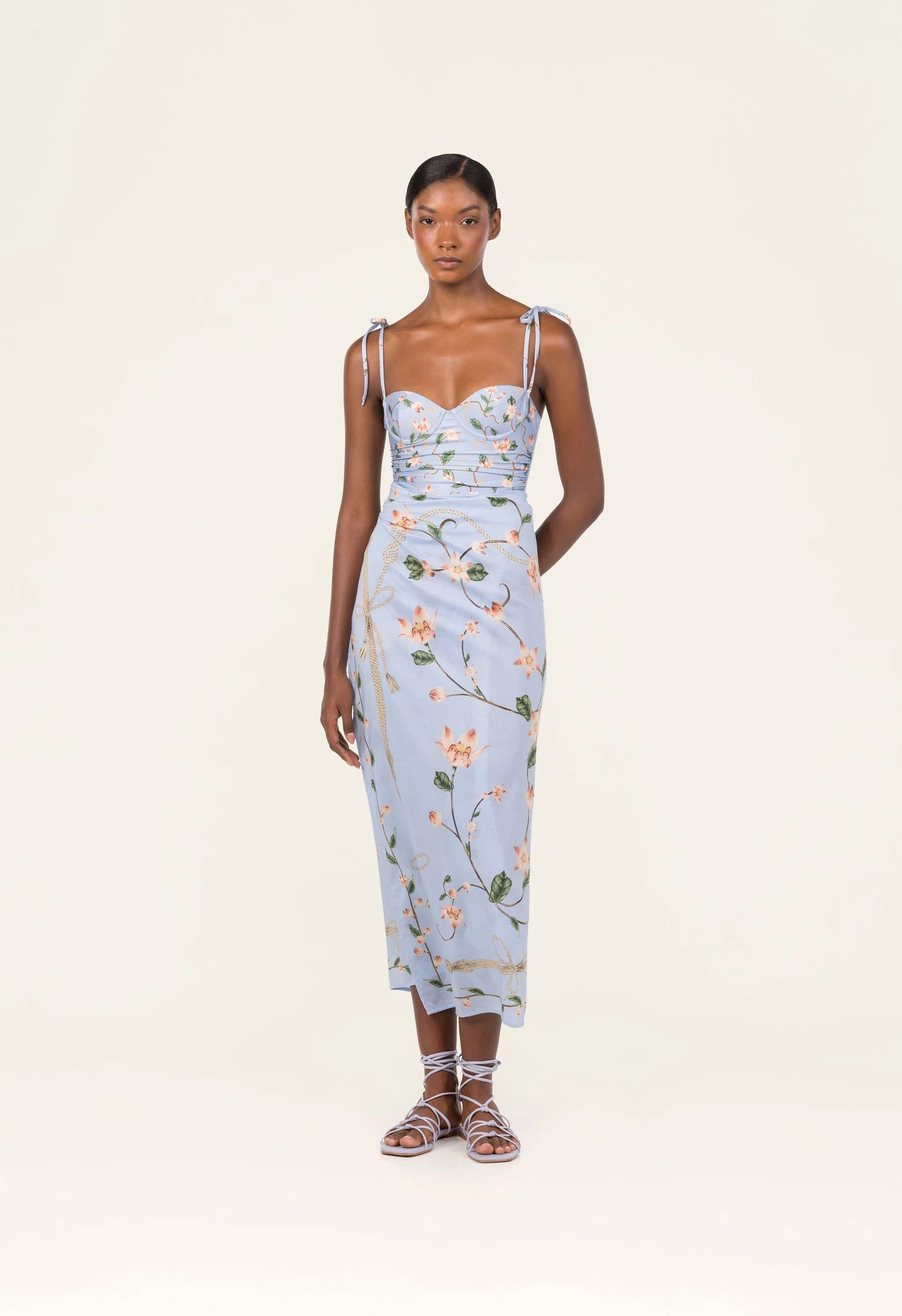Lavanda Navegante Pareo Midi sold by AGUA by Agua Bendita product image thumbnail 5