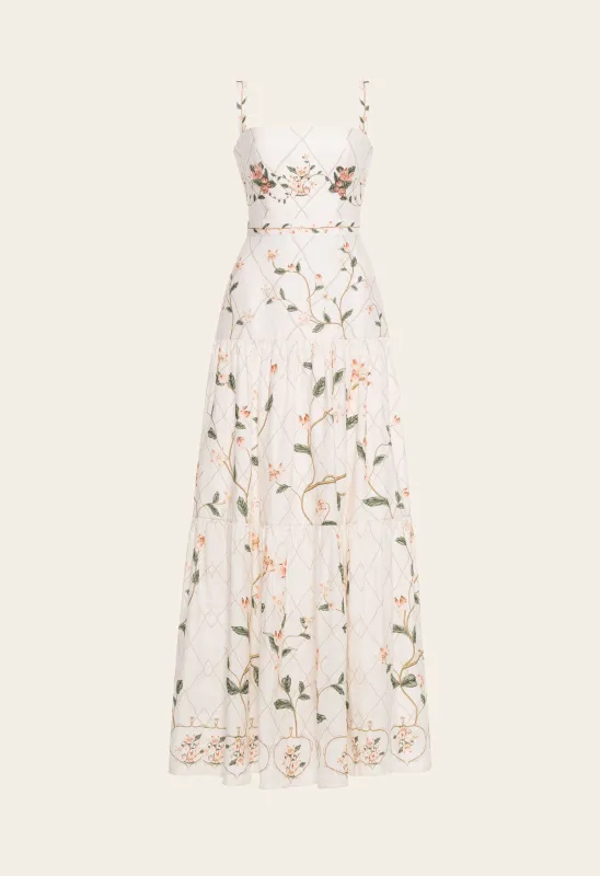 Lima Navegante Maxi Dress made by AGUA by Agua Bendita