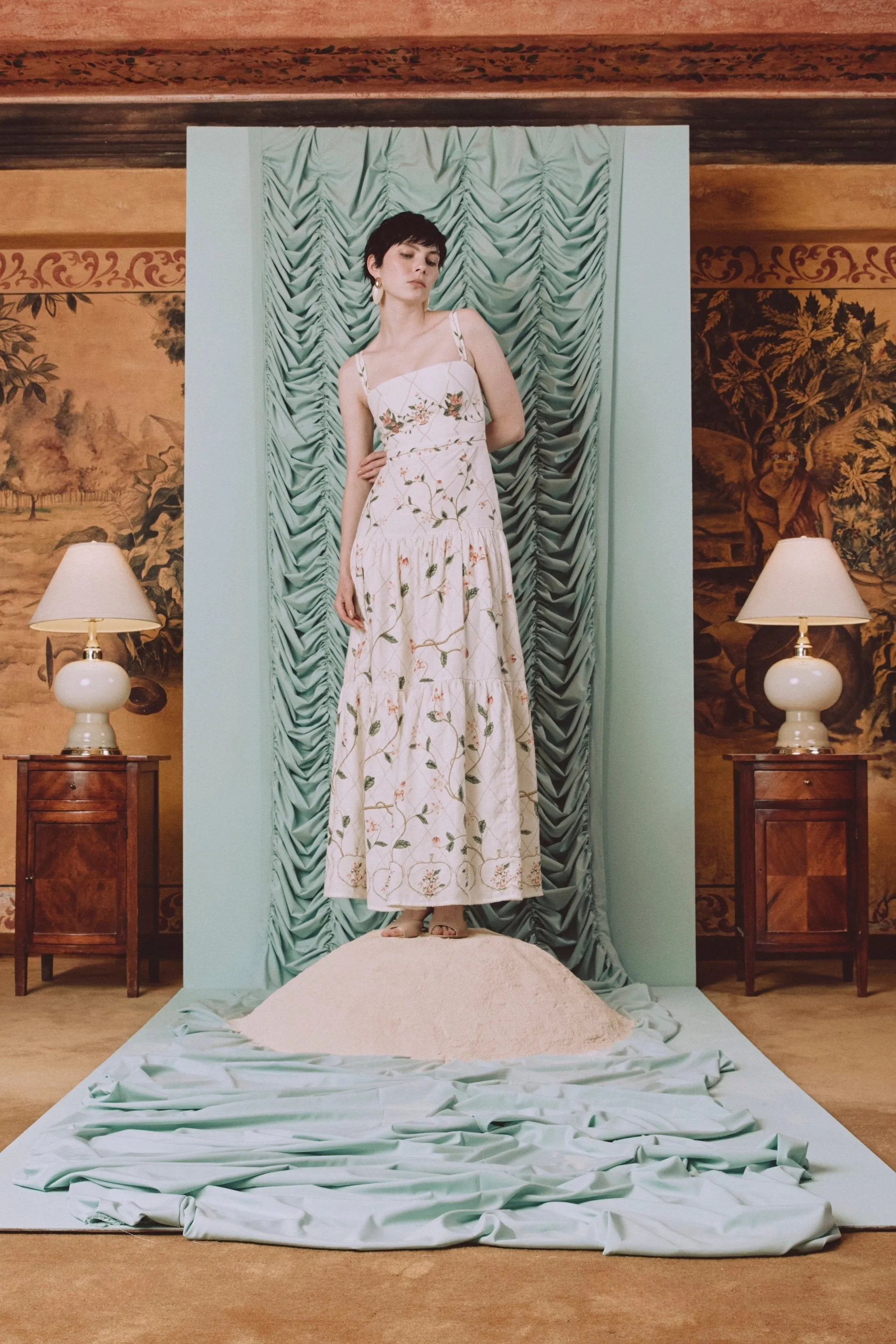 Lima Navegante Maxi Dress sold by AGUA by Agua Bendita product image thumbnail 2