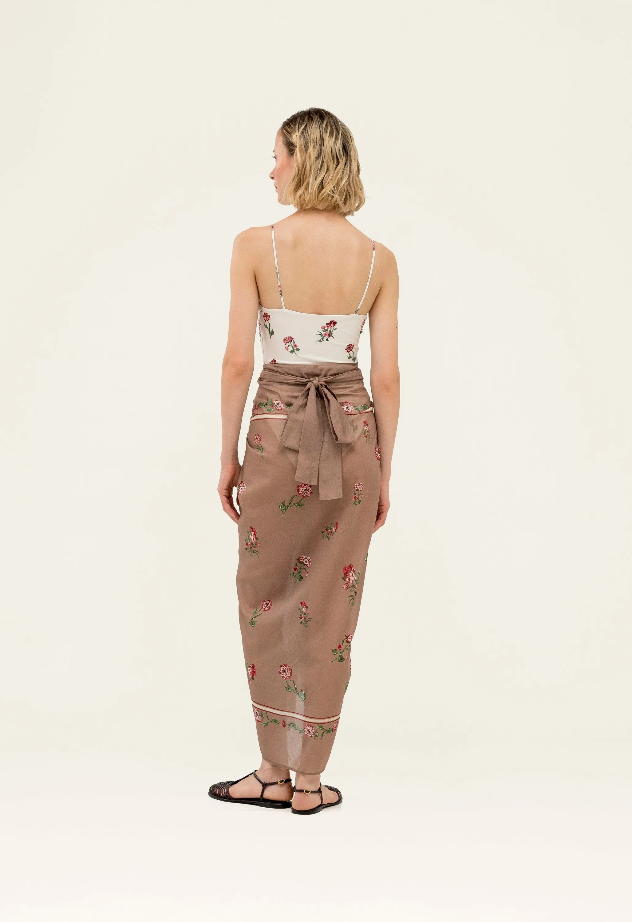 Lavanda Quebrada Midi Pareo sold by AGUA by Agua Bendita product image thumbnail 4