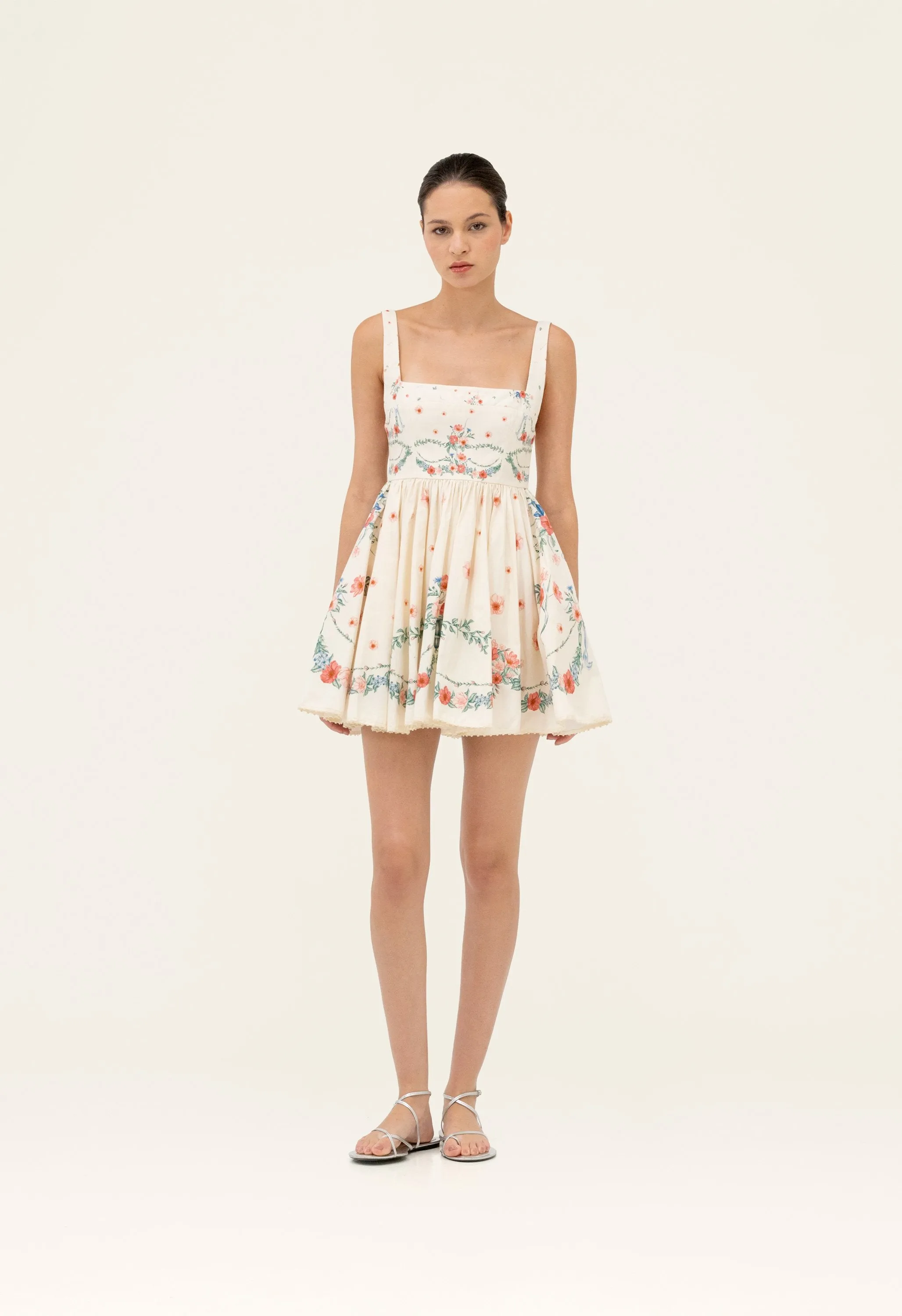 Hierbabuena Mosqueta Mini Dress sold by AGUA by Agua Bendita