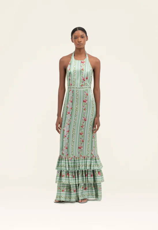 Magnolia Honeysuckle Maxi Dress made by AGUA by Agua Bendita