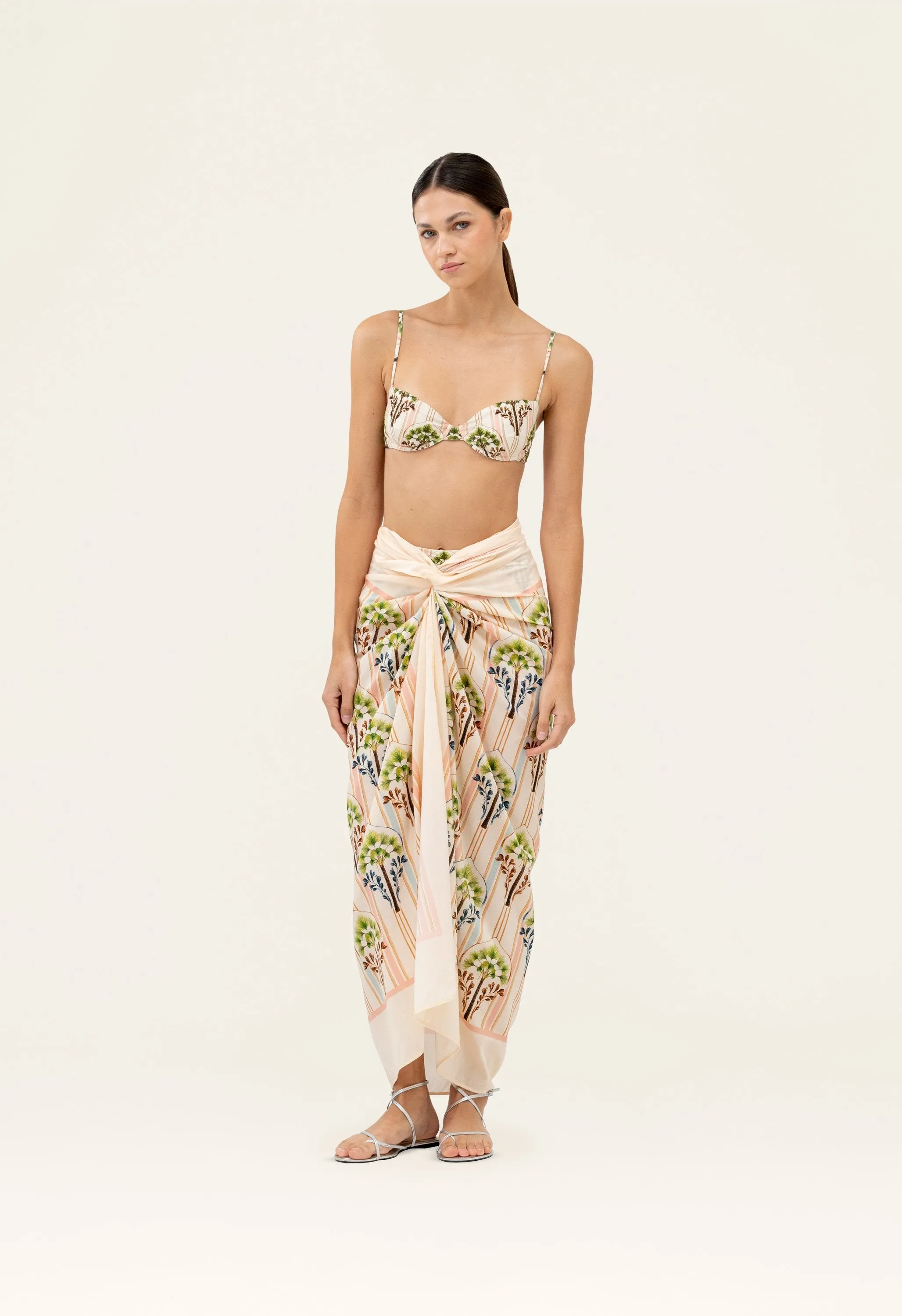 Lavanda Moriche Pareo sold by AGUA by Agua Bendita product image thumbnail 3