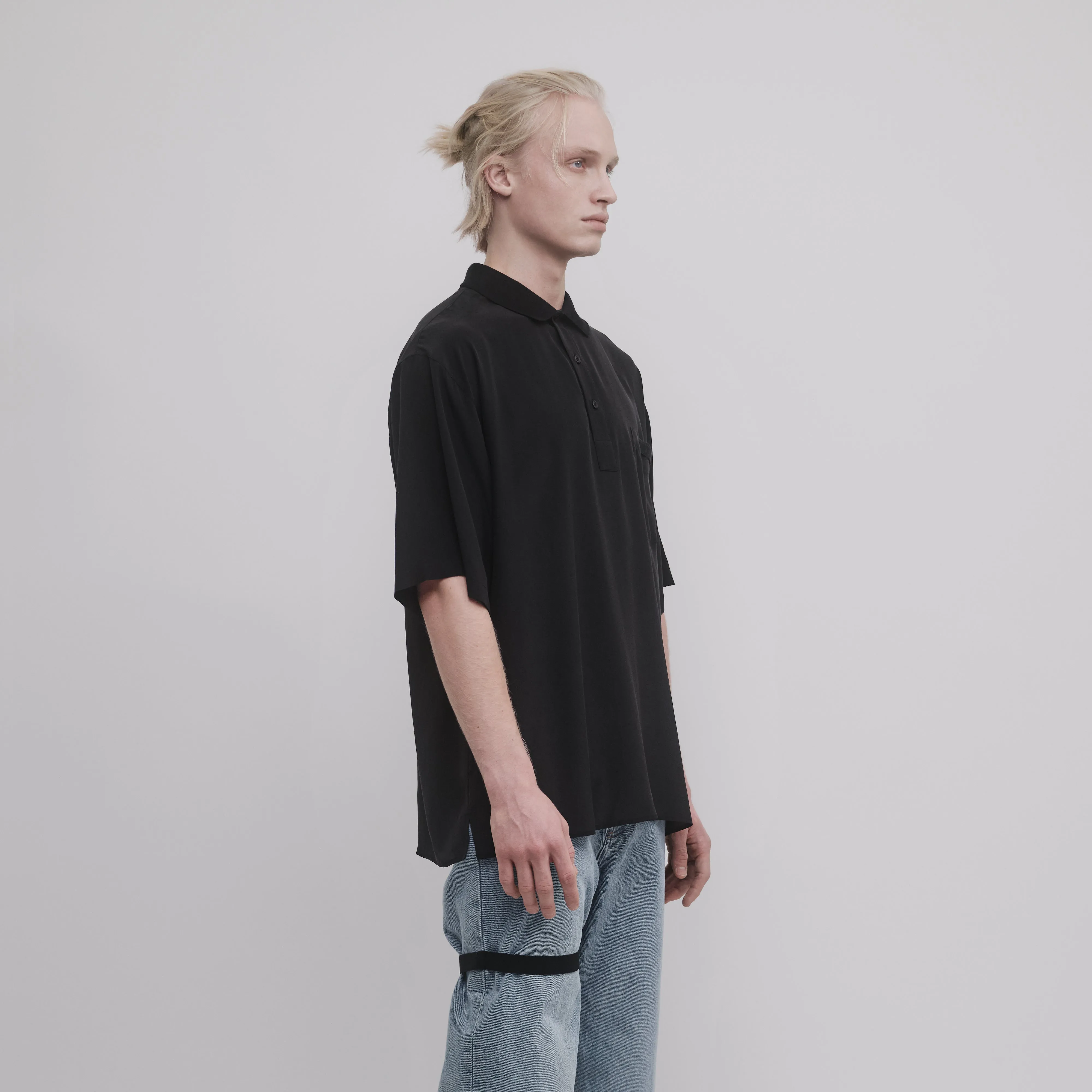 SILK CREPE POLO sold by ALAINPAUL product image thumbnail 3