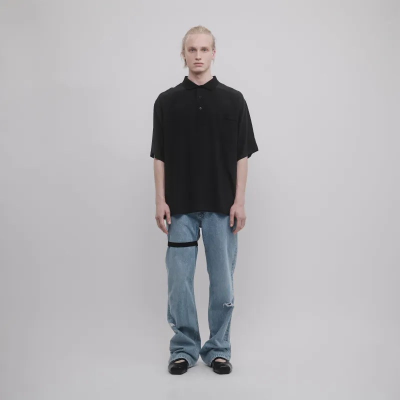 SILK CREPE POLO made by ALAINPAUL