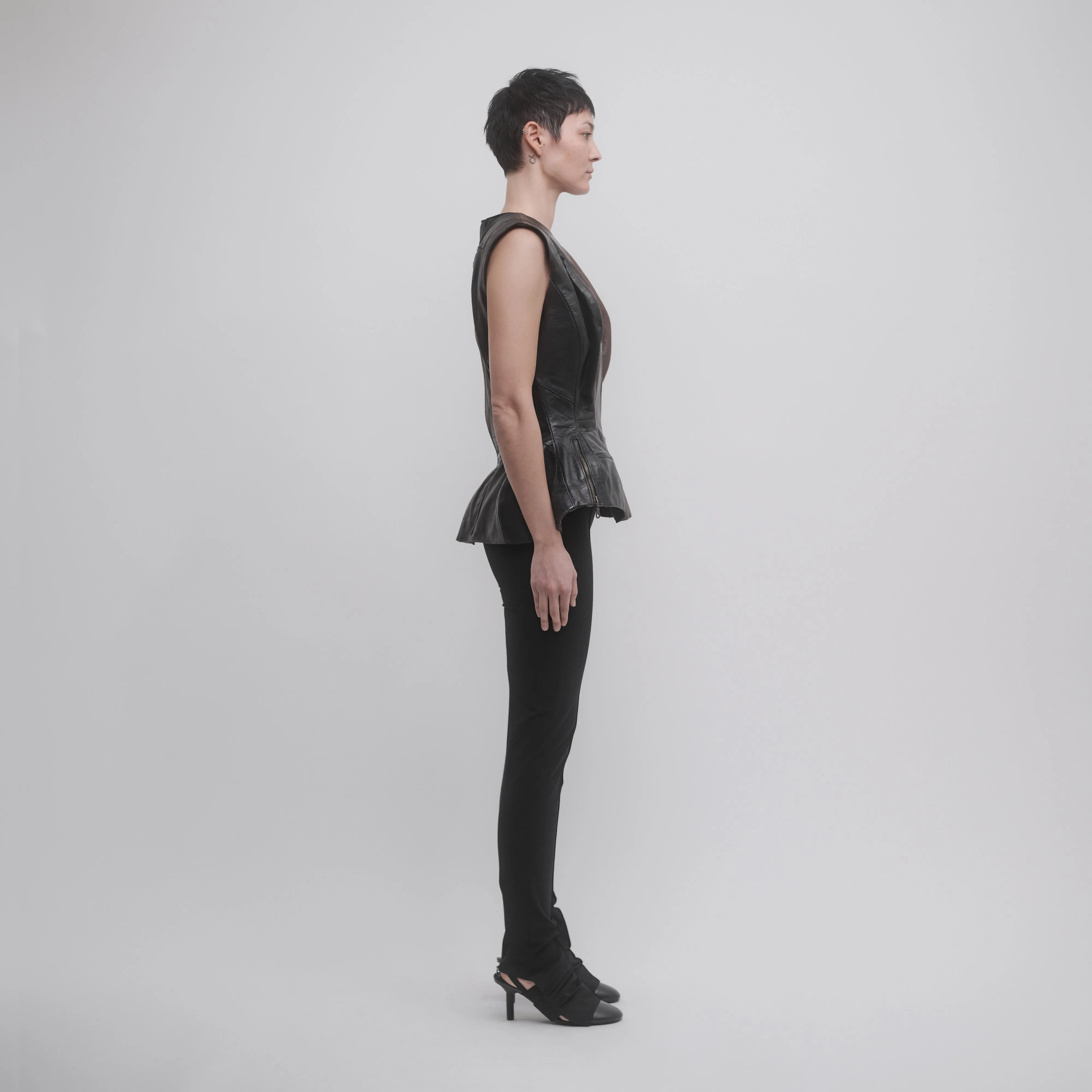 HERITAGE LEATHER TOP sold by ALAINPAUL product image thumbnail 5