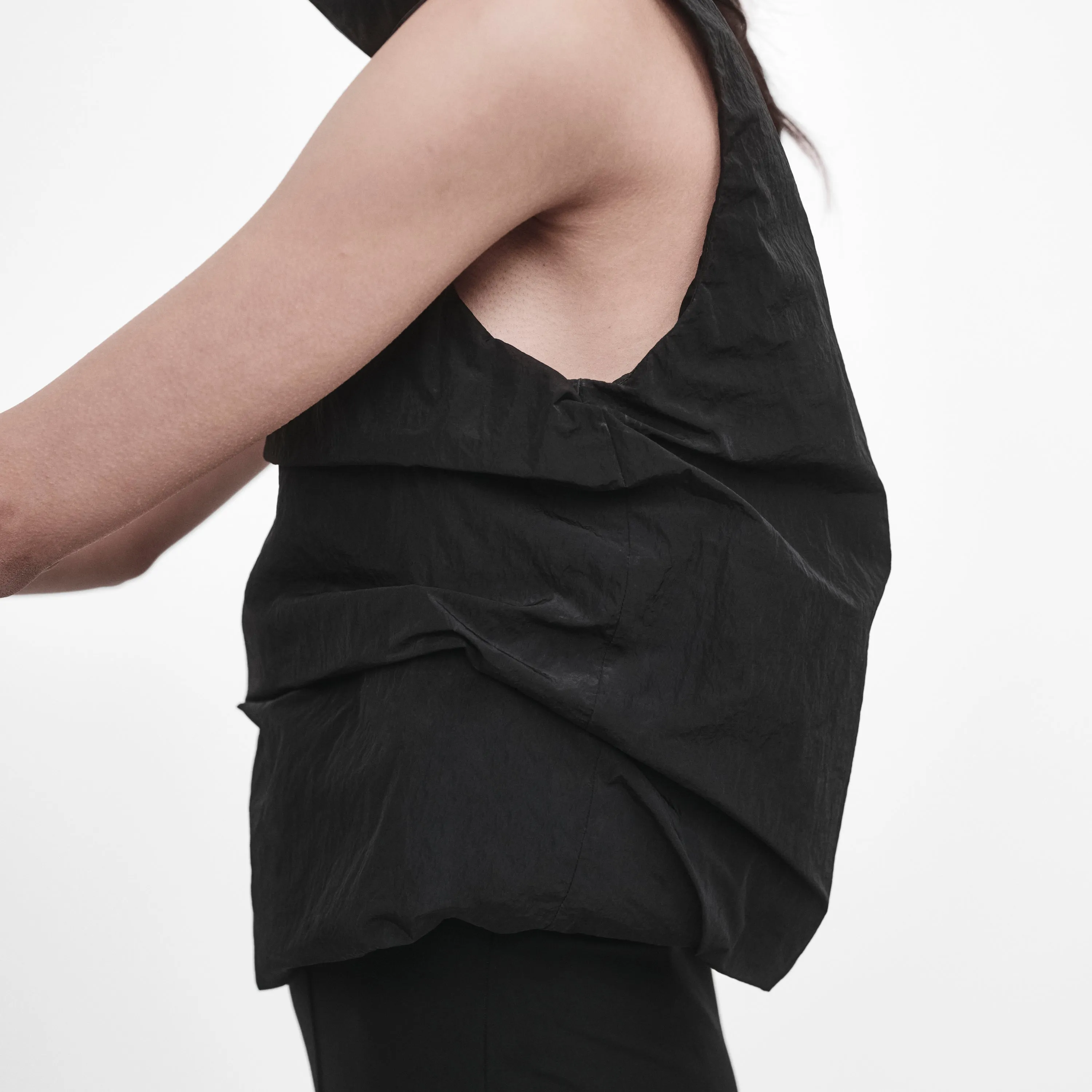 DRAPED HIGH-NECK TOP sold by ALAINPAUL product image thumbnail 5