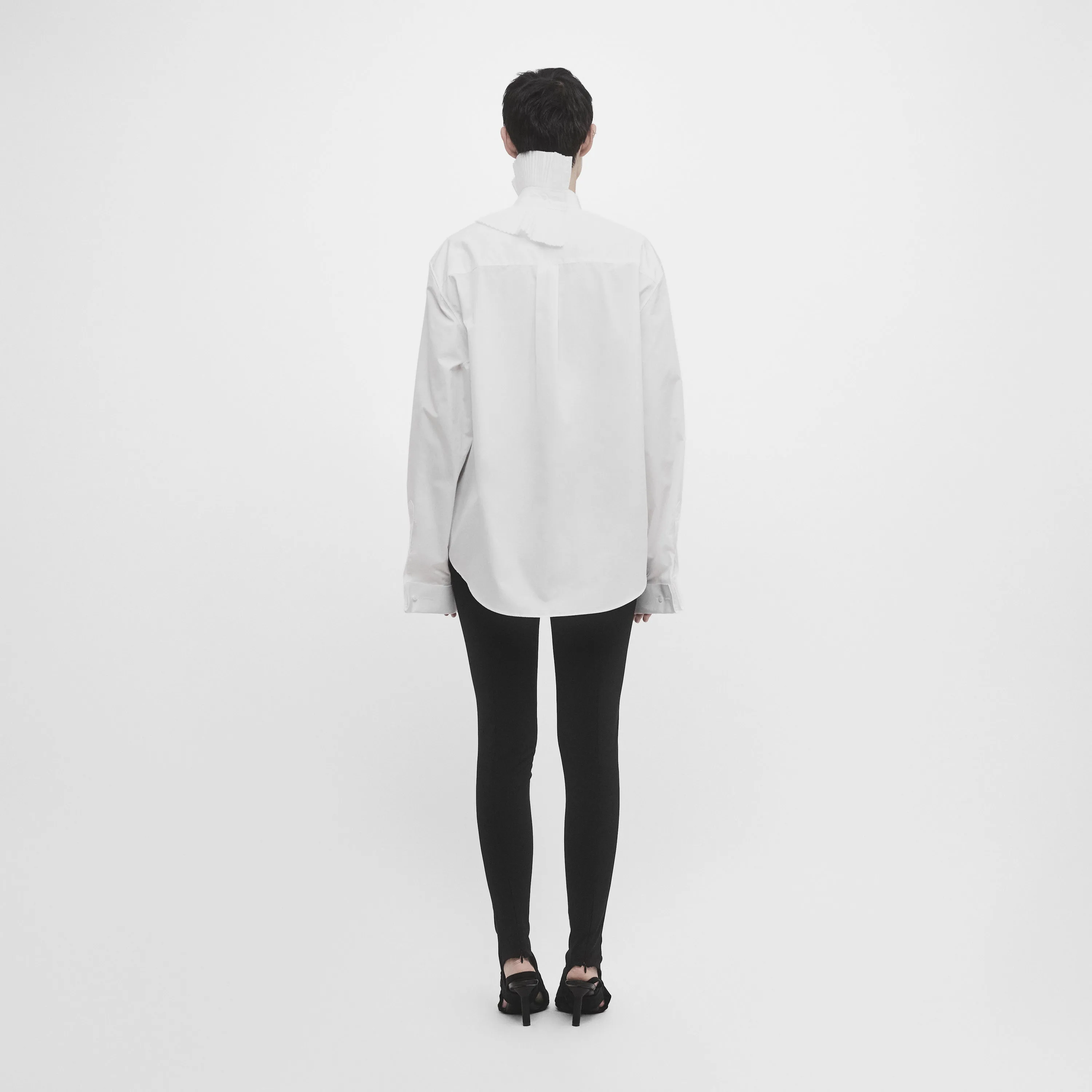 DOUBLE CUFF SHIRT WITH PLEATED PLACKET sold by ALAINPAUL product image thumbnail 5