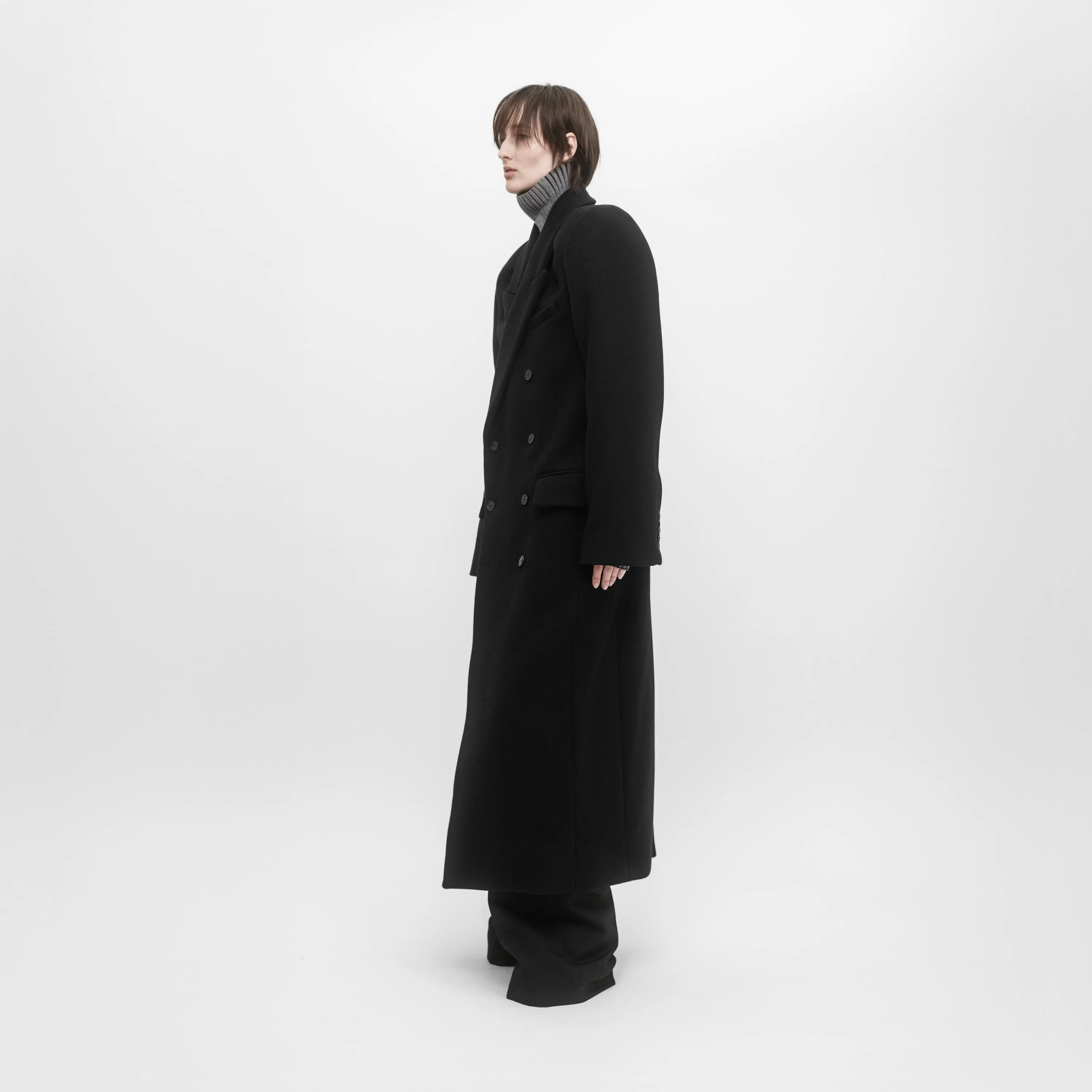 DOUBLE-BREASTED TAILORED COAT sold by ALAINPAUL product image thumbnail 2