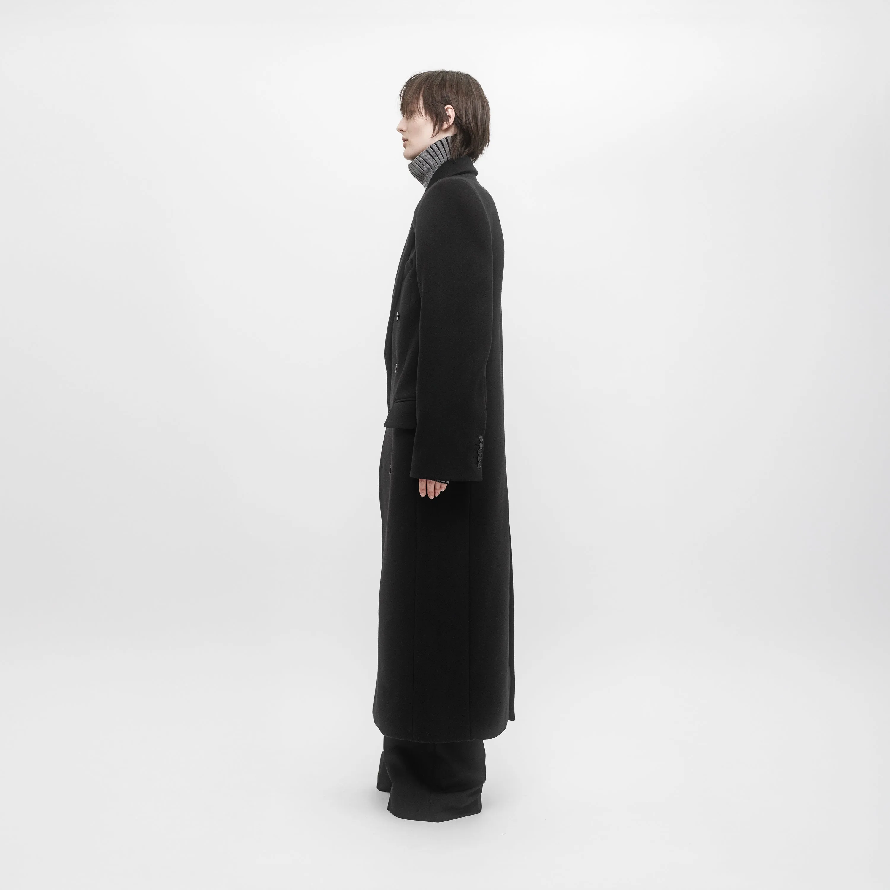 DOUBLE-BREASTED TAILORED COAT sold by ALAINPAUL product image thumbnail 4
