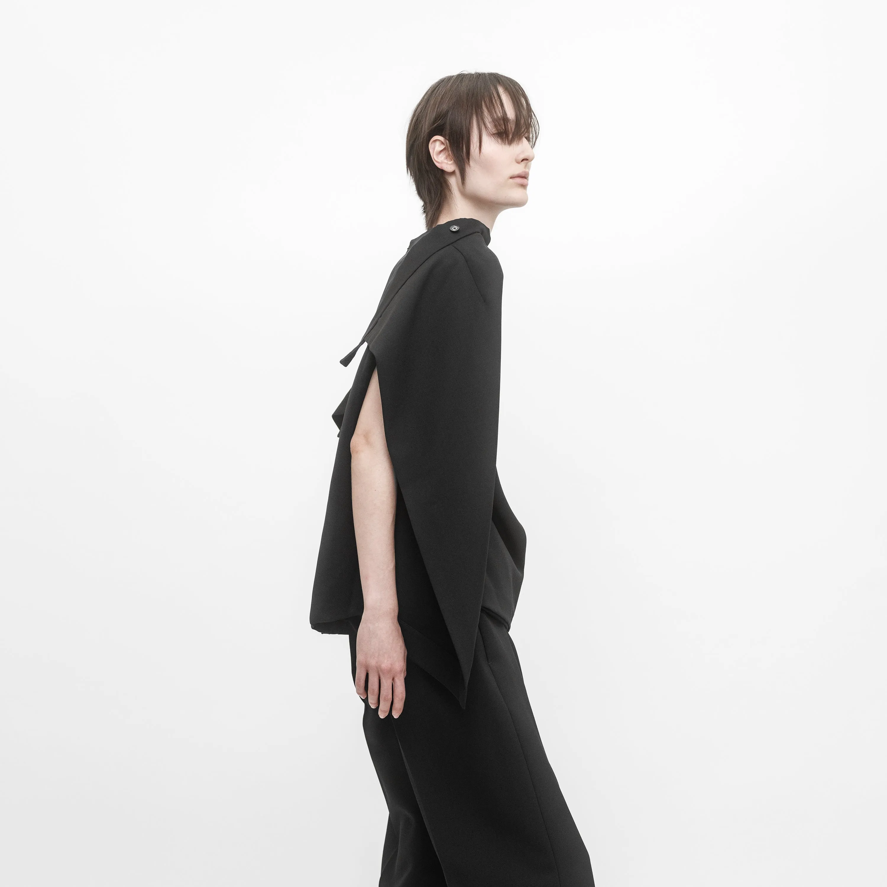 OPEN-BACK TAILORED SKIRT TOP sold by ALAINPAUL product image thumbnail 2