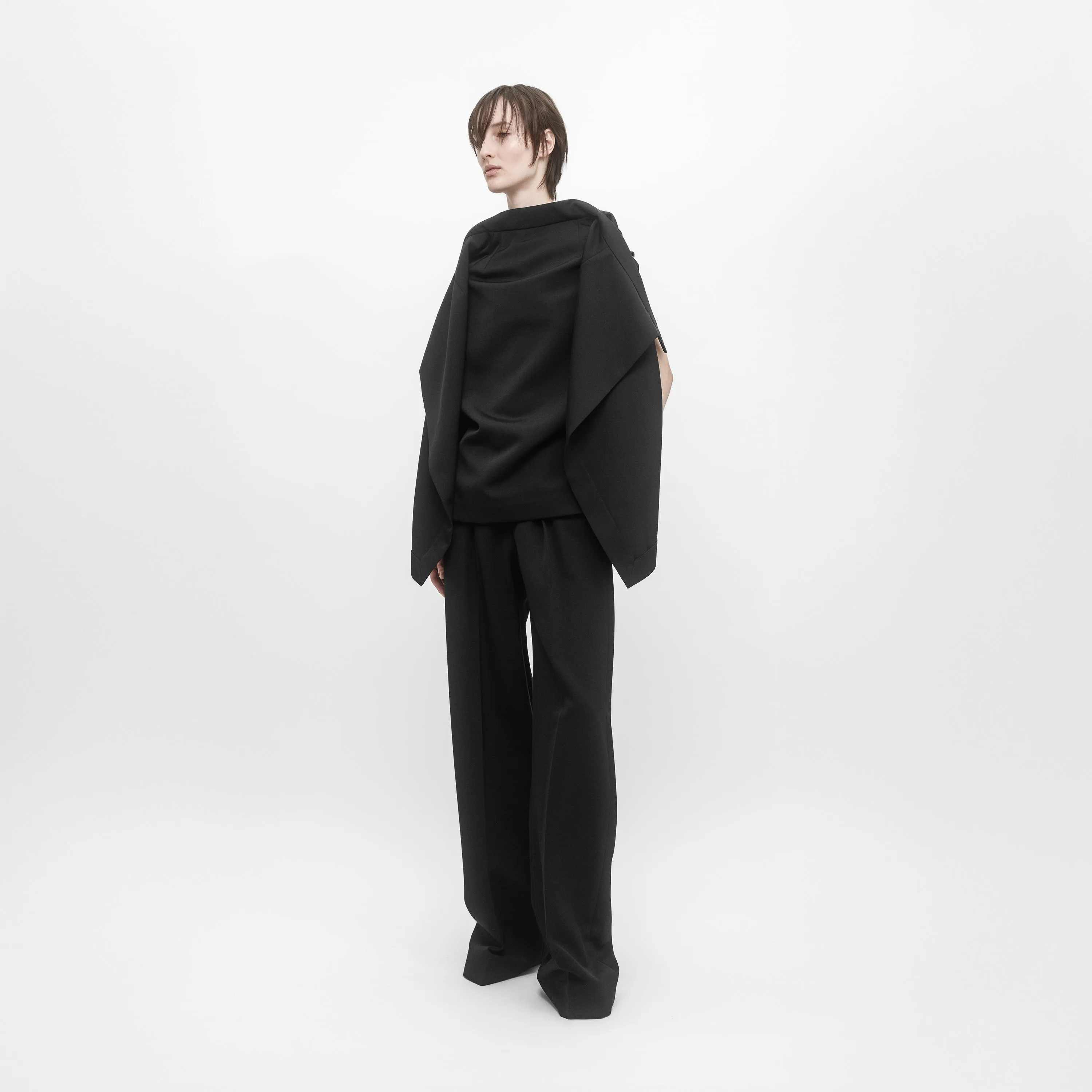 OPEN-BACK TAILORED SKIRT TOP sold by ALAINPAUL