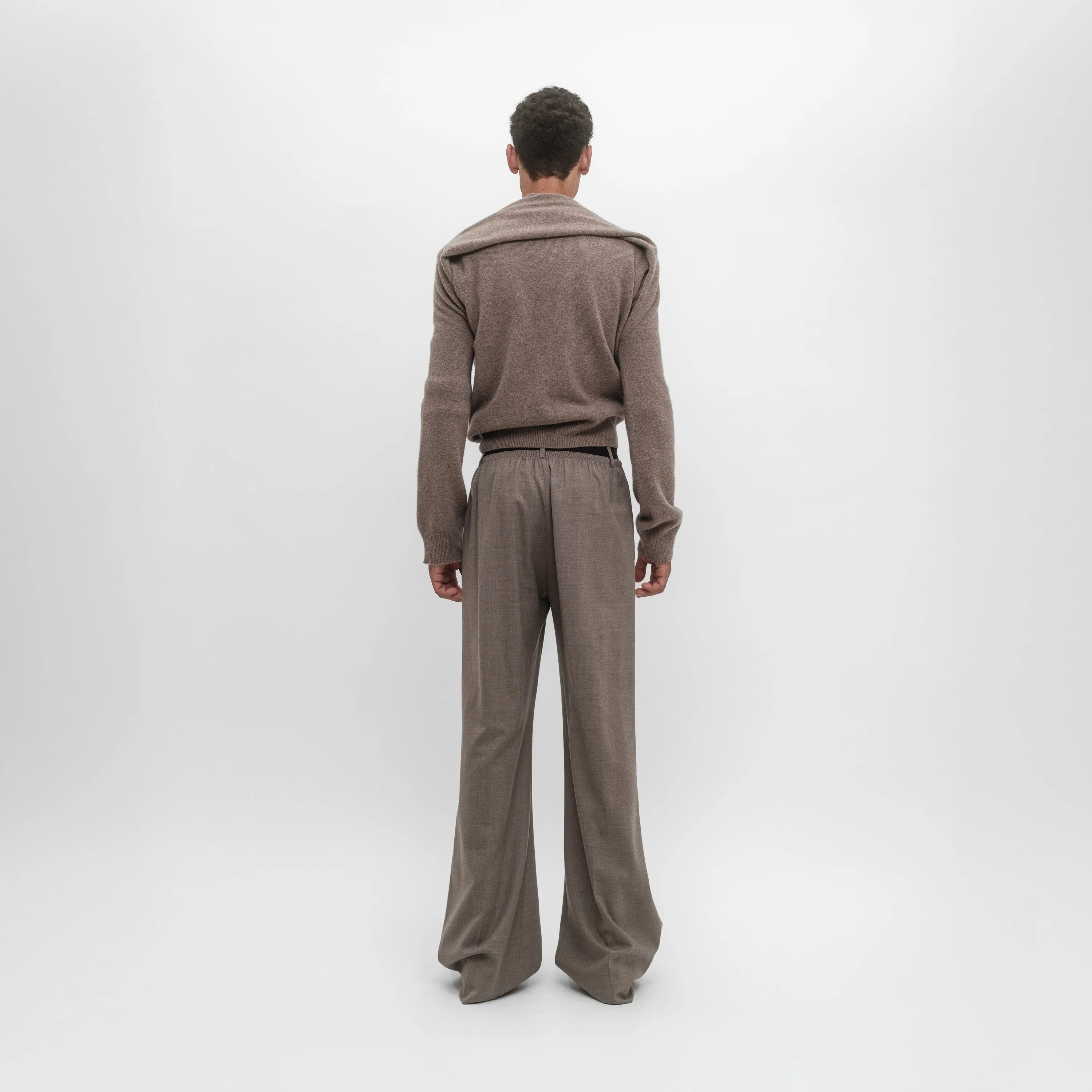 KNEE SHAPE TAILORED PANTS sold by ALAINPAUL product image thumbnail 3