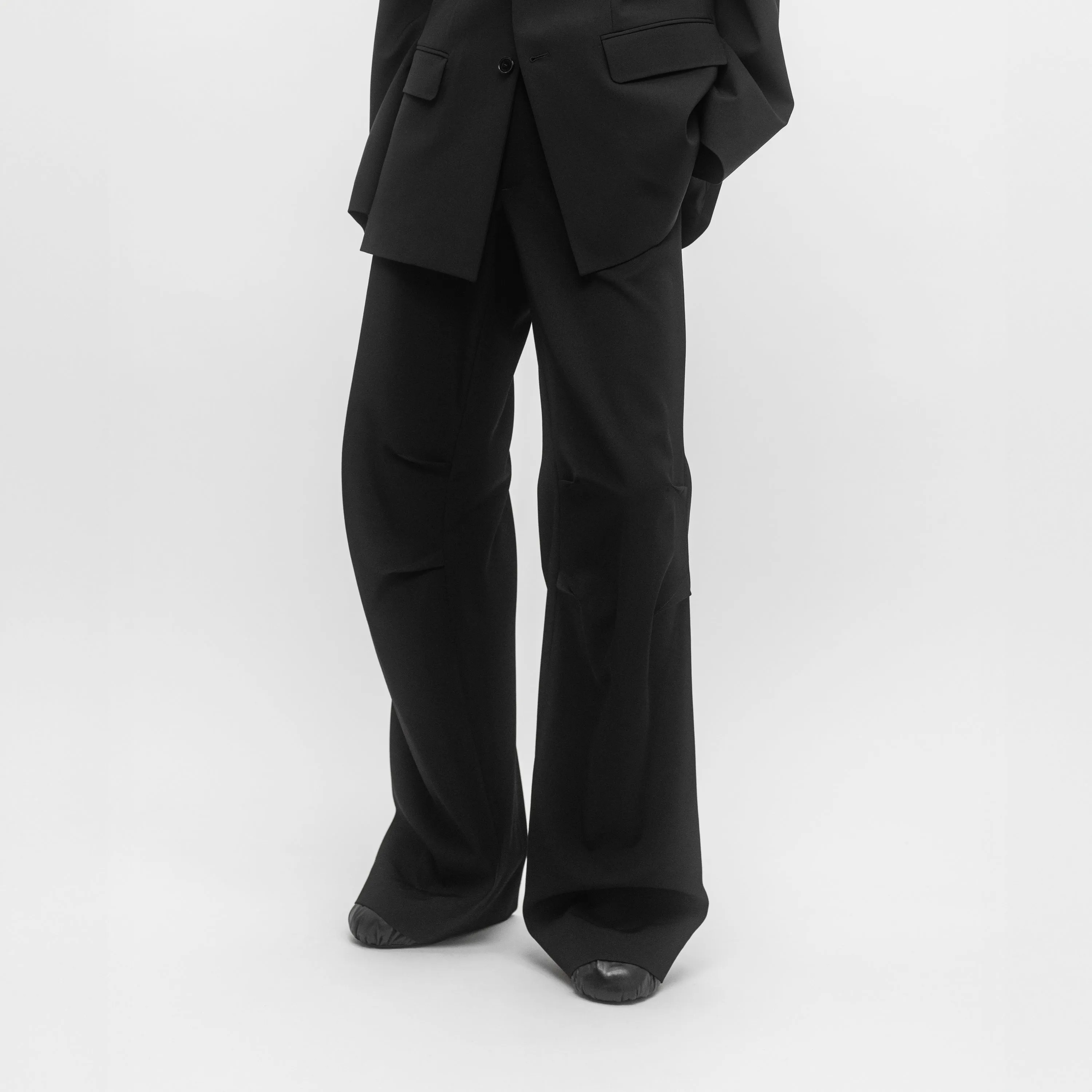KNEE FOLD TAILORED PANTS sold by ALAINPAUL product image thumbnail 2