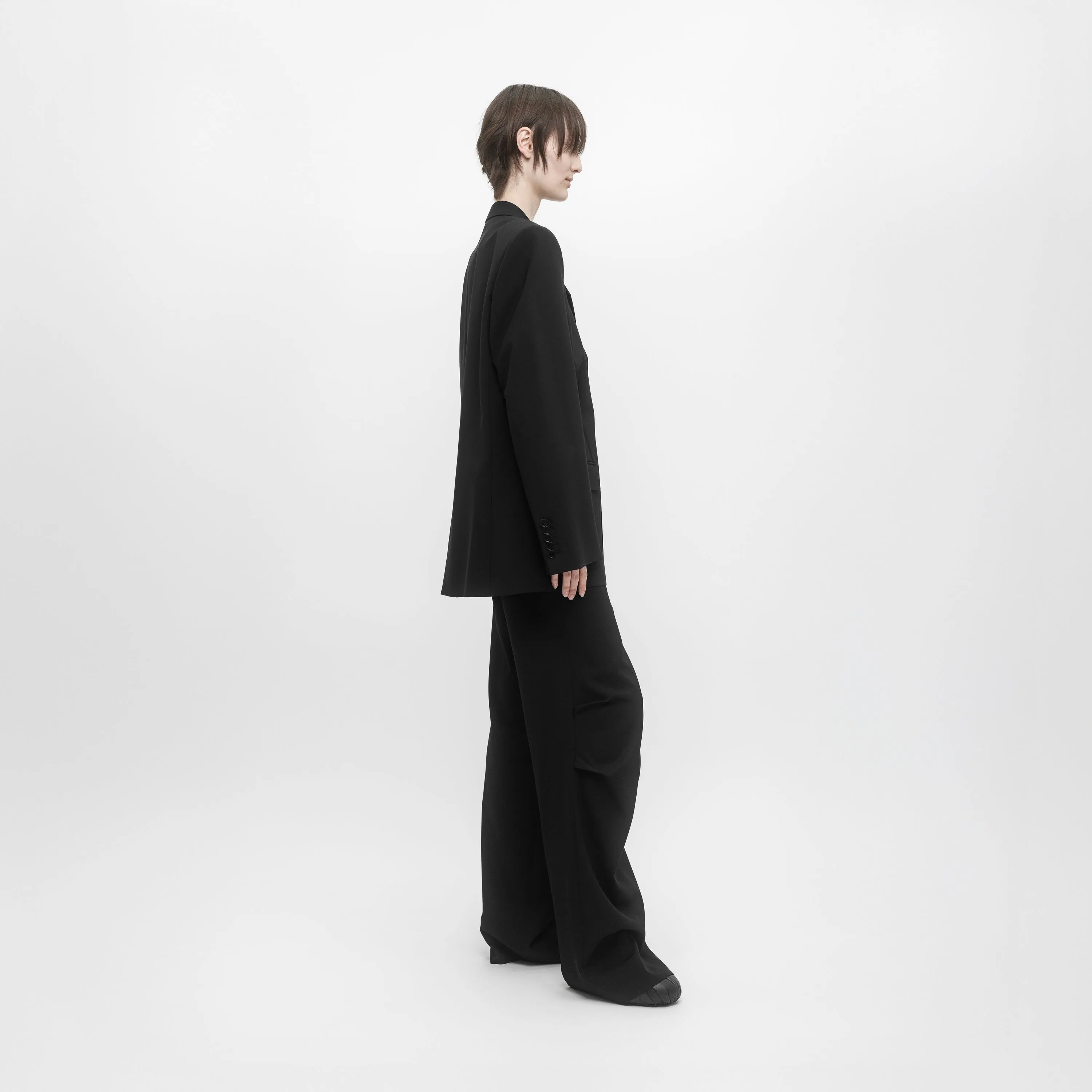 KNEE FOLD TAILORED PANTS sold by ALAINPAUL product image thumbnail 5