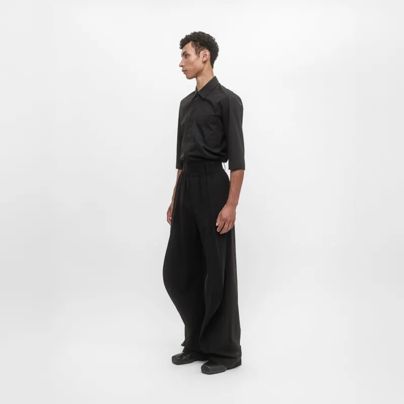 KNEE SHAPE TAILORED PANTS made by ALAINPAUL