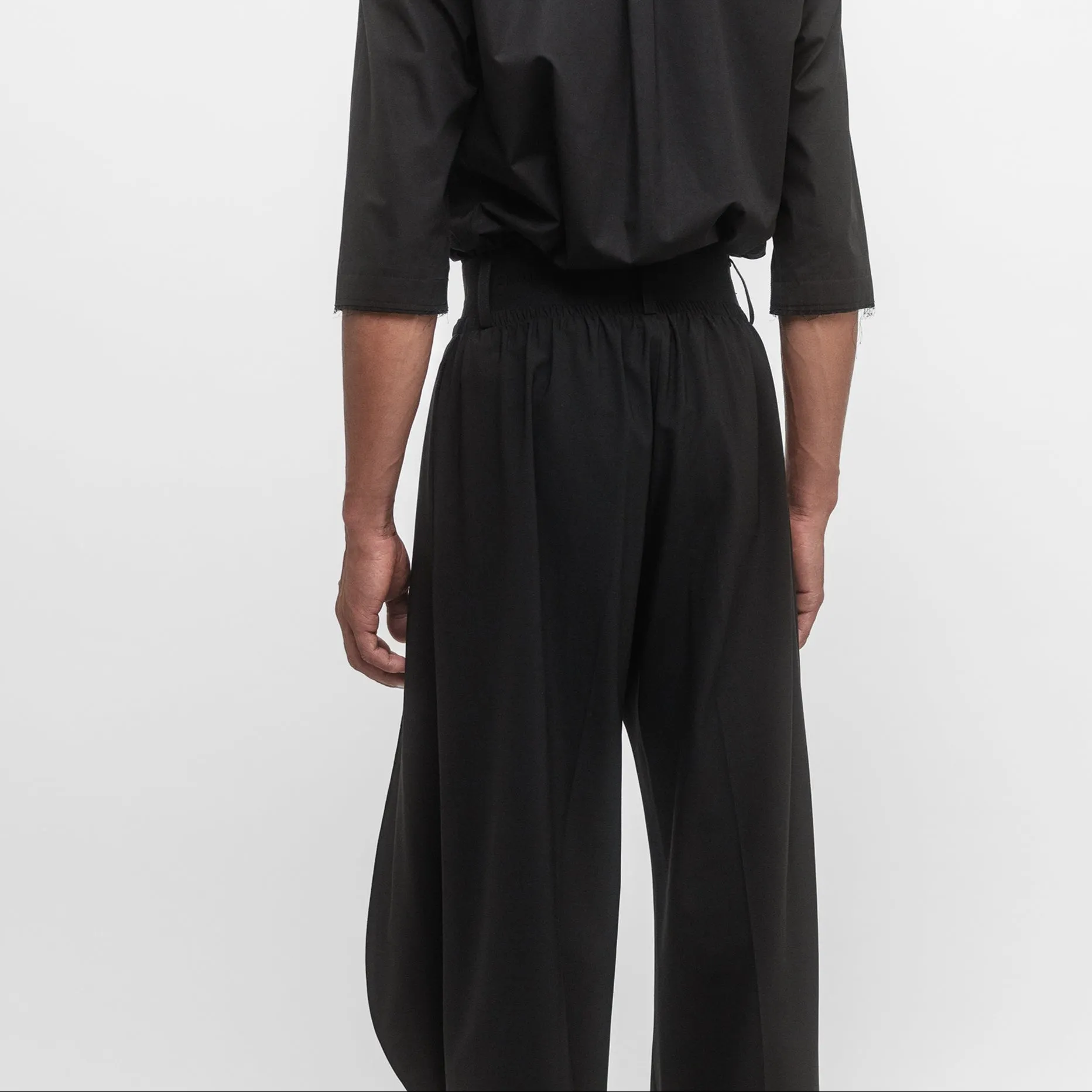 KNEE SHAPE TAILORED PANTS sold by ALAINPAUL product image thumbnail 3
