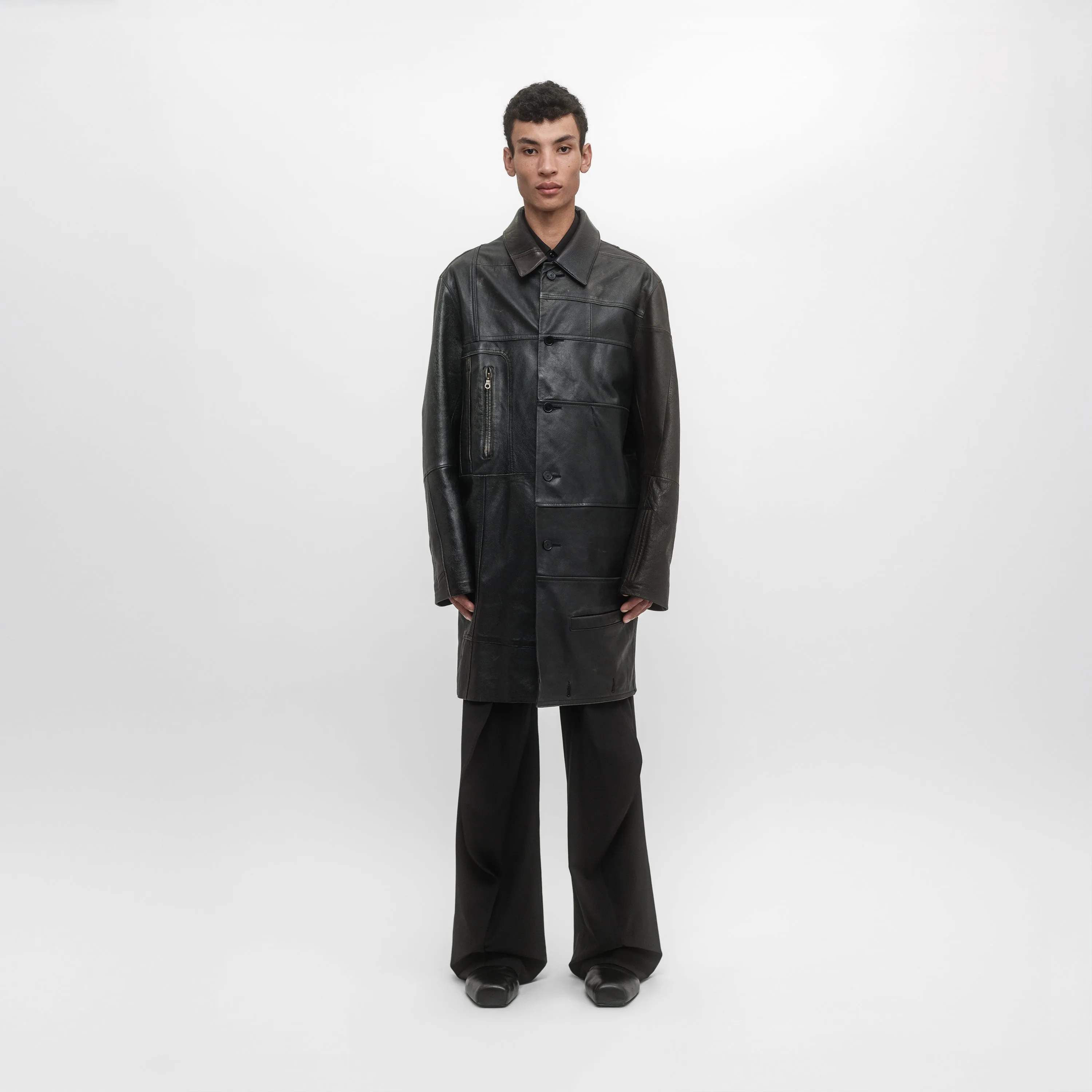 REWORKED HERITAGE LEATHER JACKET sold by ALAINPAUL product image thumbnail 5