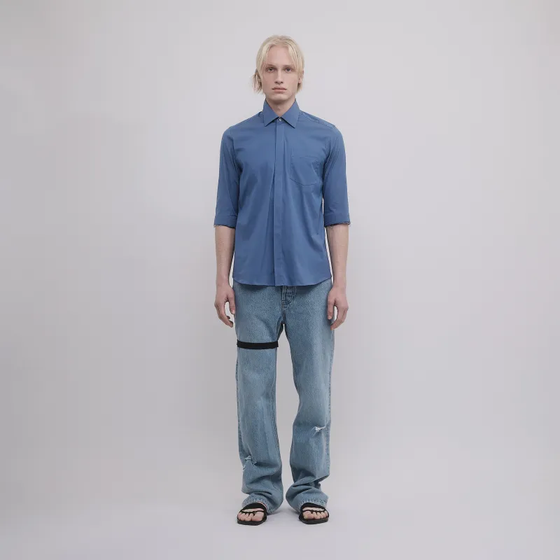 MID-SLEEVE SHIRT made by ALAINPAUL