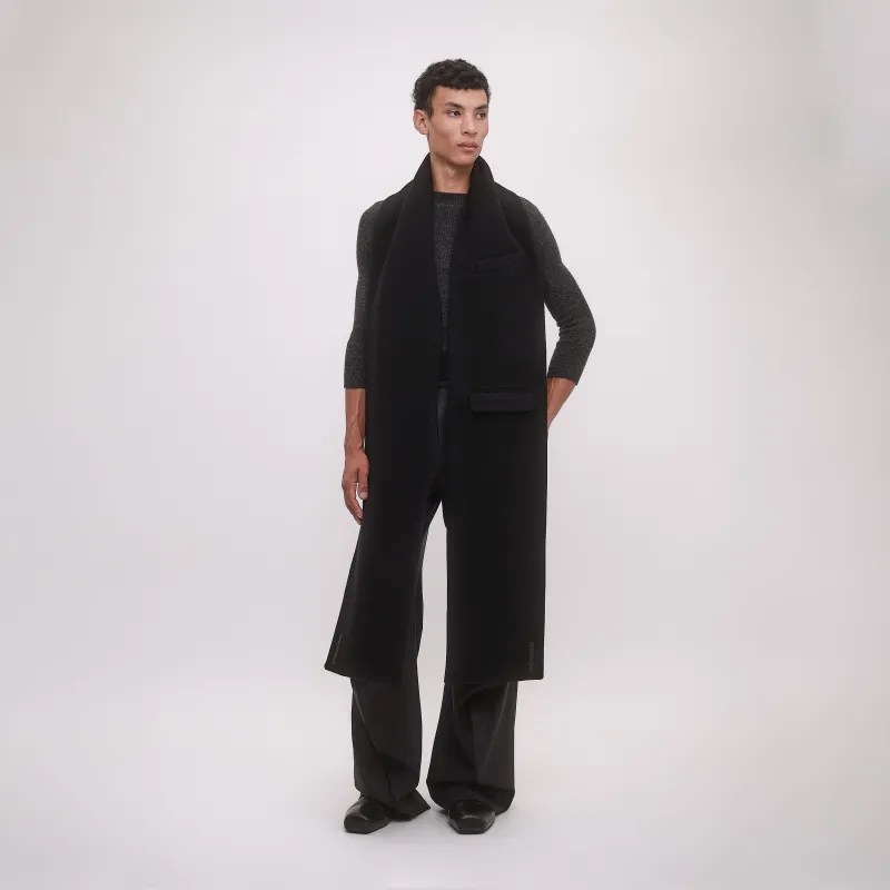 TROMPE L'ŒIL TAILORED SCARF made by ALAINPAUL