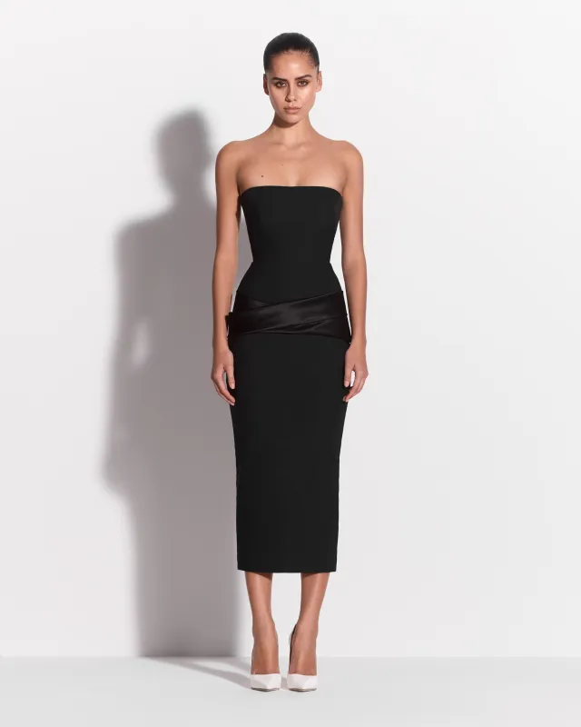 Strapless Dress in Stretch Mesh made by Alex Perry