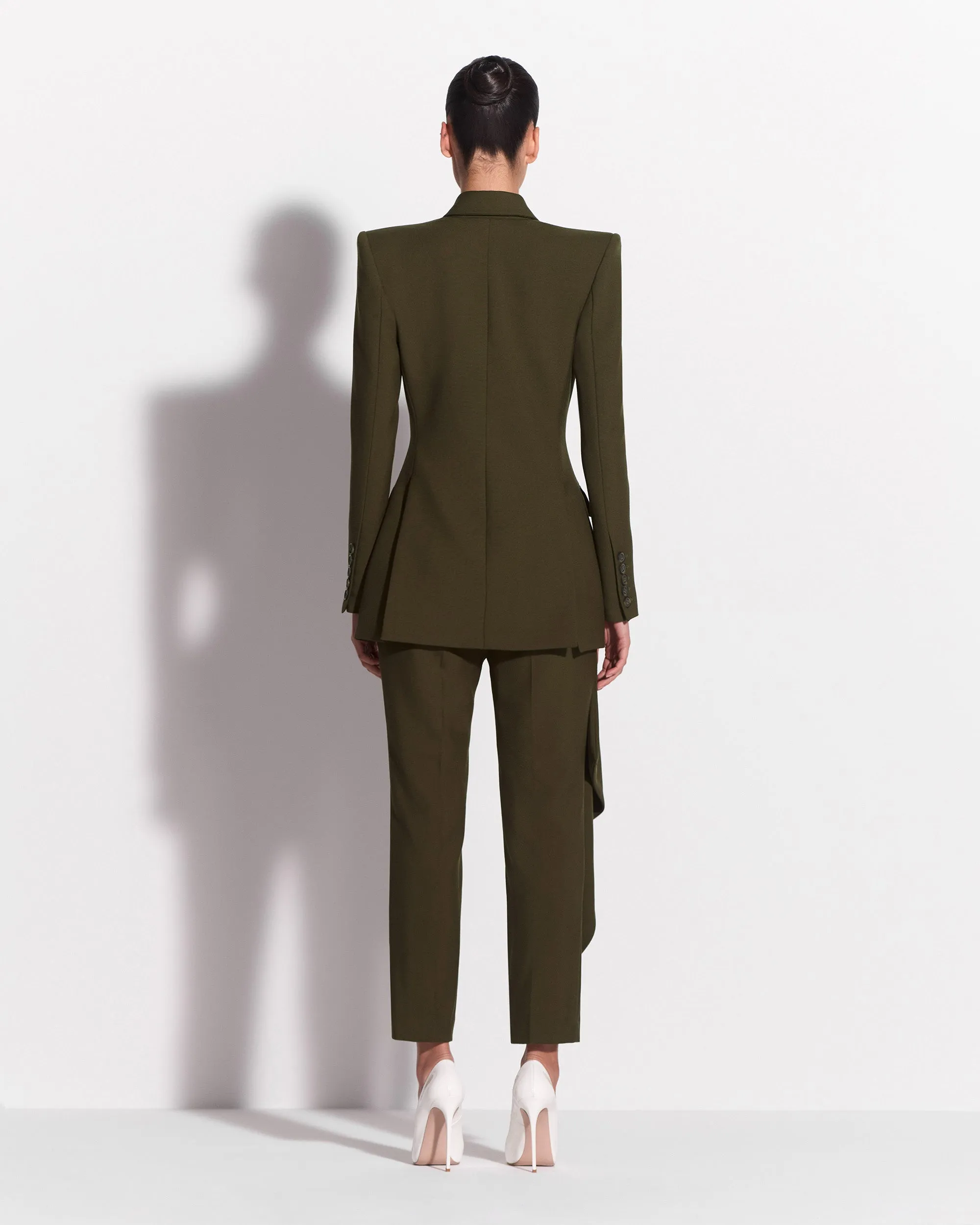 Bikini Wrap Top in Wool Suiting sold by Alex Perry product image thumbnail 2
