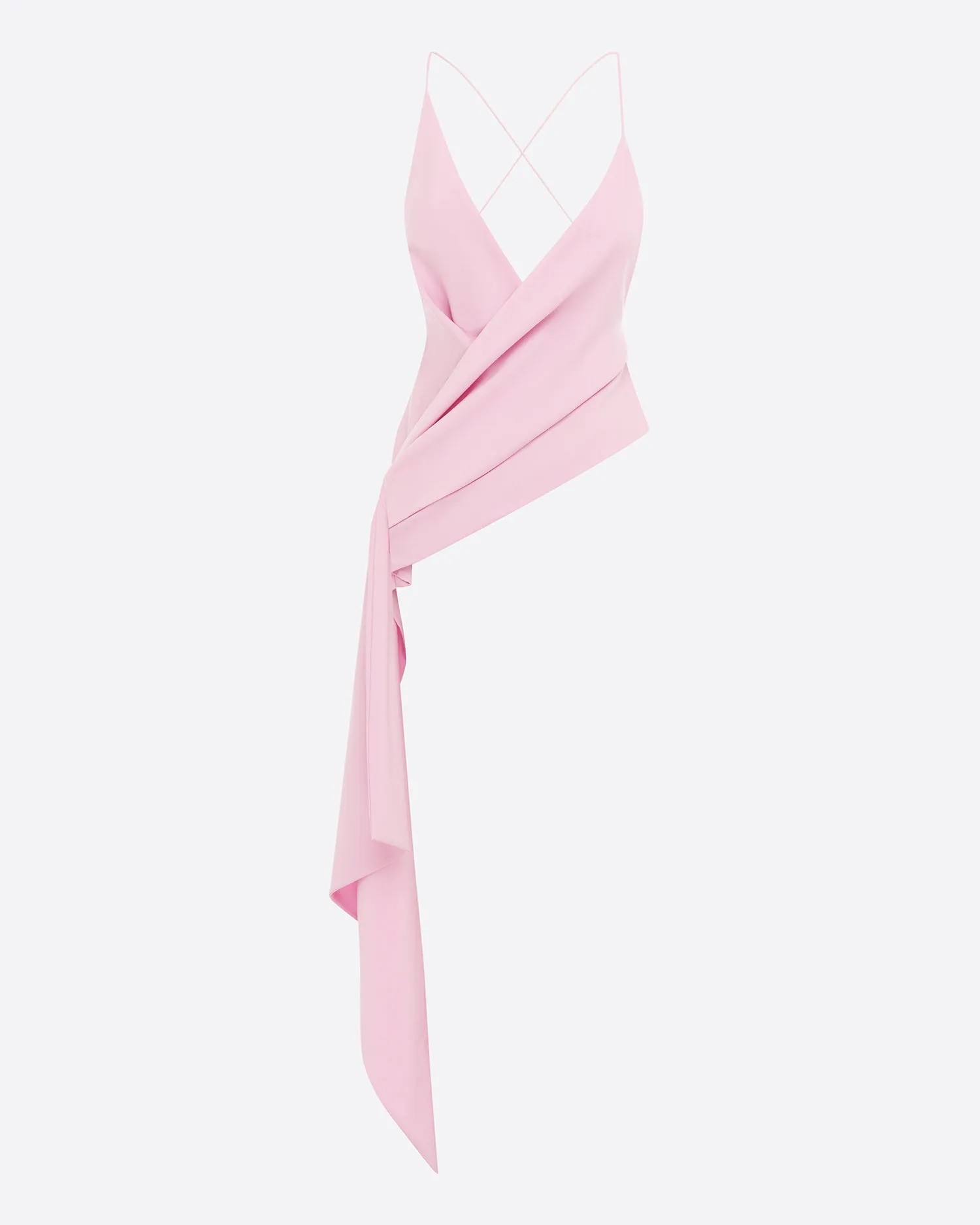 Bikini Wrap Top in Wool Suiting sold by Alex Perry product image thumbnail 3