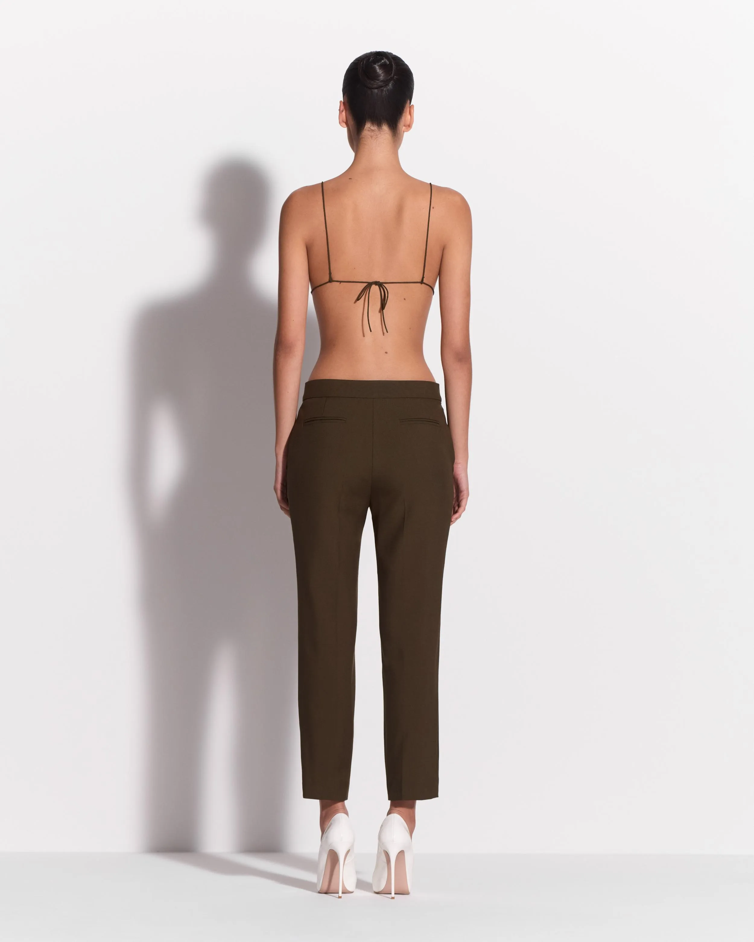 Crop Trouser in Wool Suiting sold by Alex Perry product image thumbnail 2